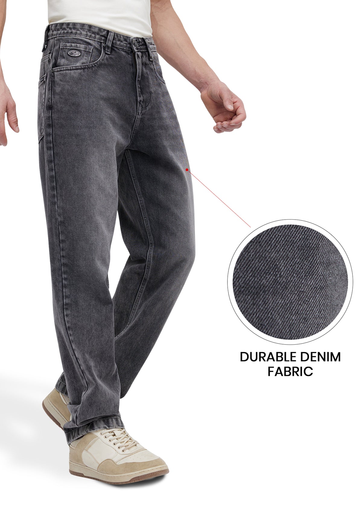 Tony D Cotton  Relaxed Fit Denim Jeans