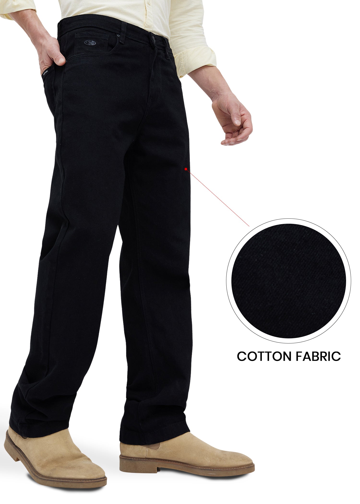 Tony F Cotton Baggy Denim Jeans