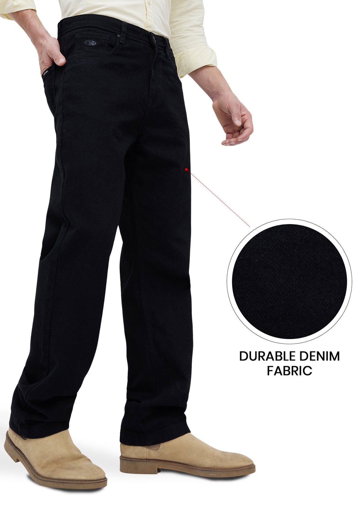 Tony F Cotton Relaxed Fit Denim Jeans