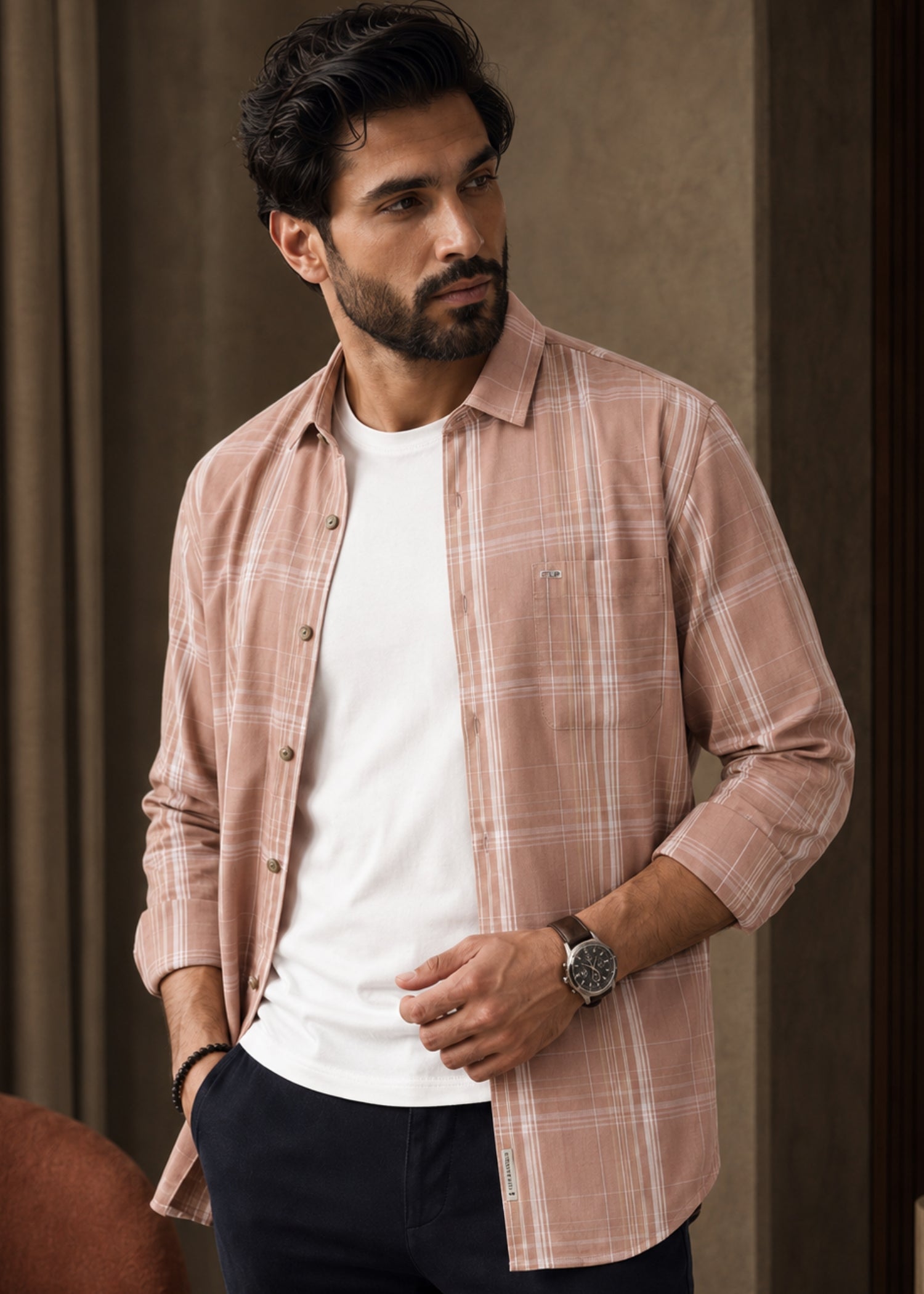 Topley Checked Full Sleeve Shirt
