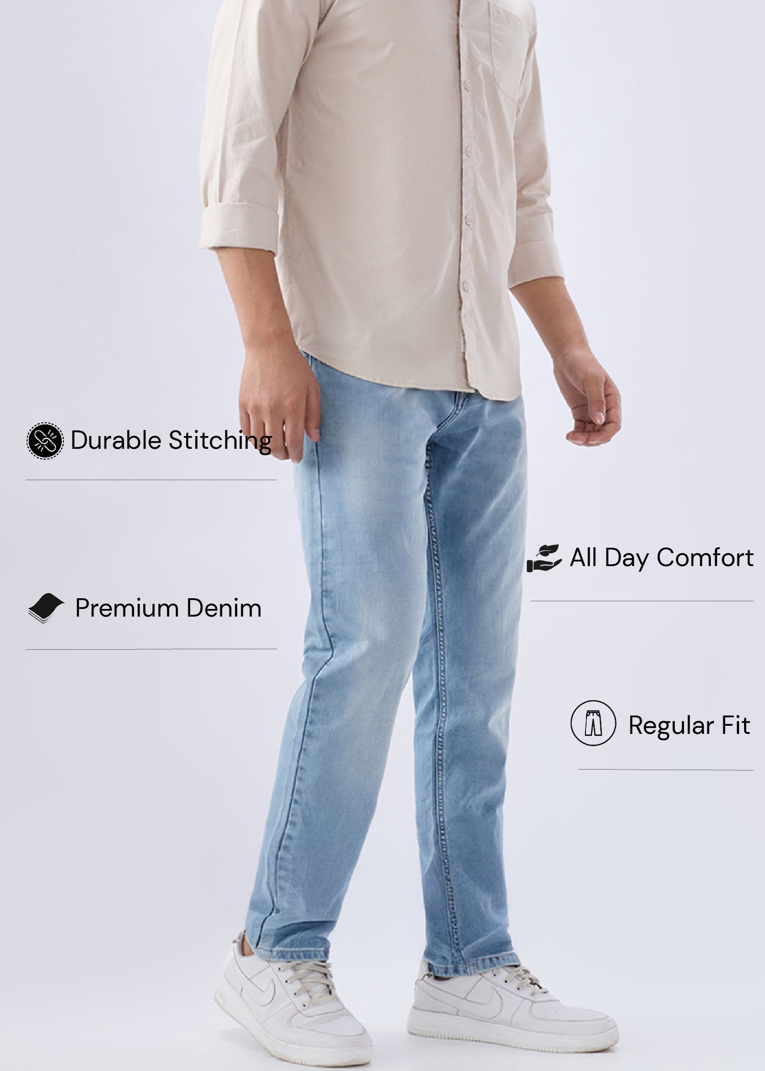 Urvino Regular Fit Jeans