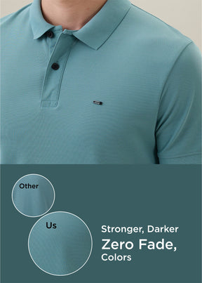 Cherry Half Sleeve Polo T-Shirt | Smart Casual Style