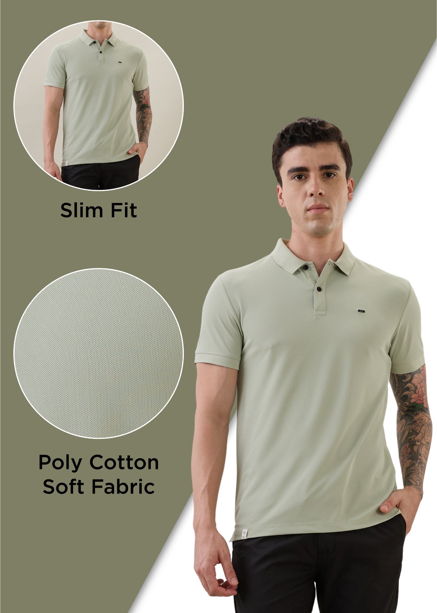 Cherry Half Sleeve T-shirt: Pista