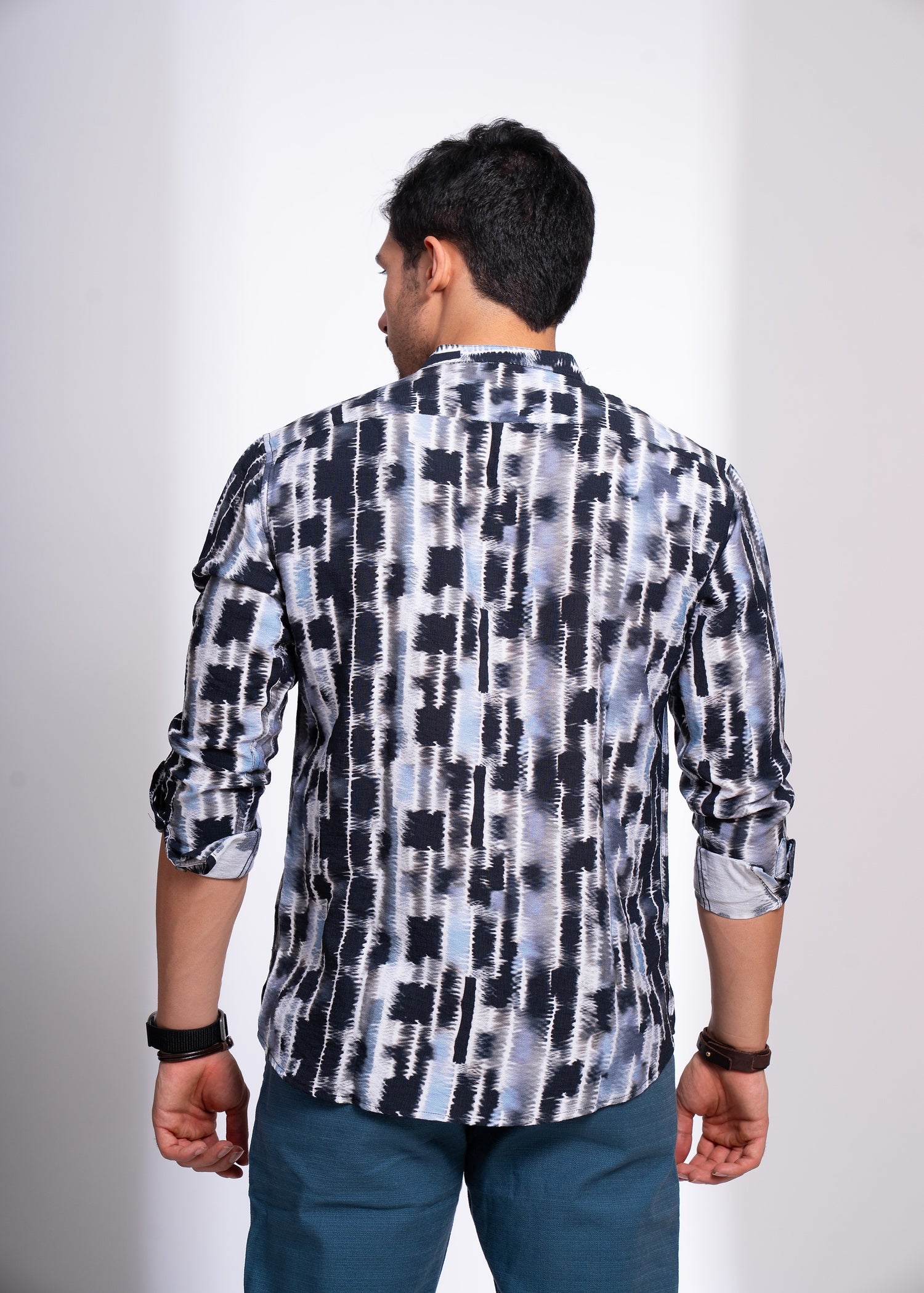 Trendy Printed Kurta for Men | Casual & Stylish Long Sleeve Wear