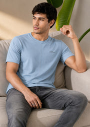 Galactic Solid Crew Neck T-Shirt