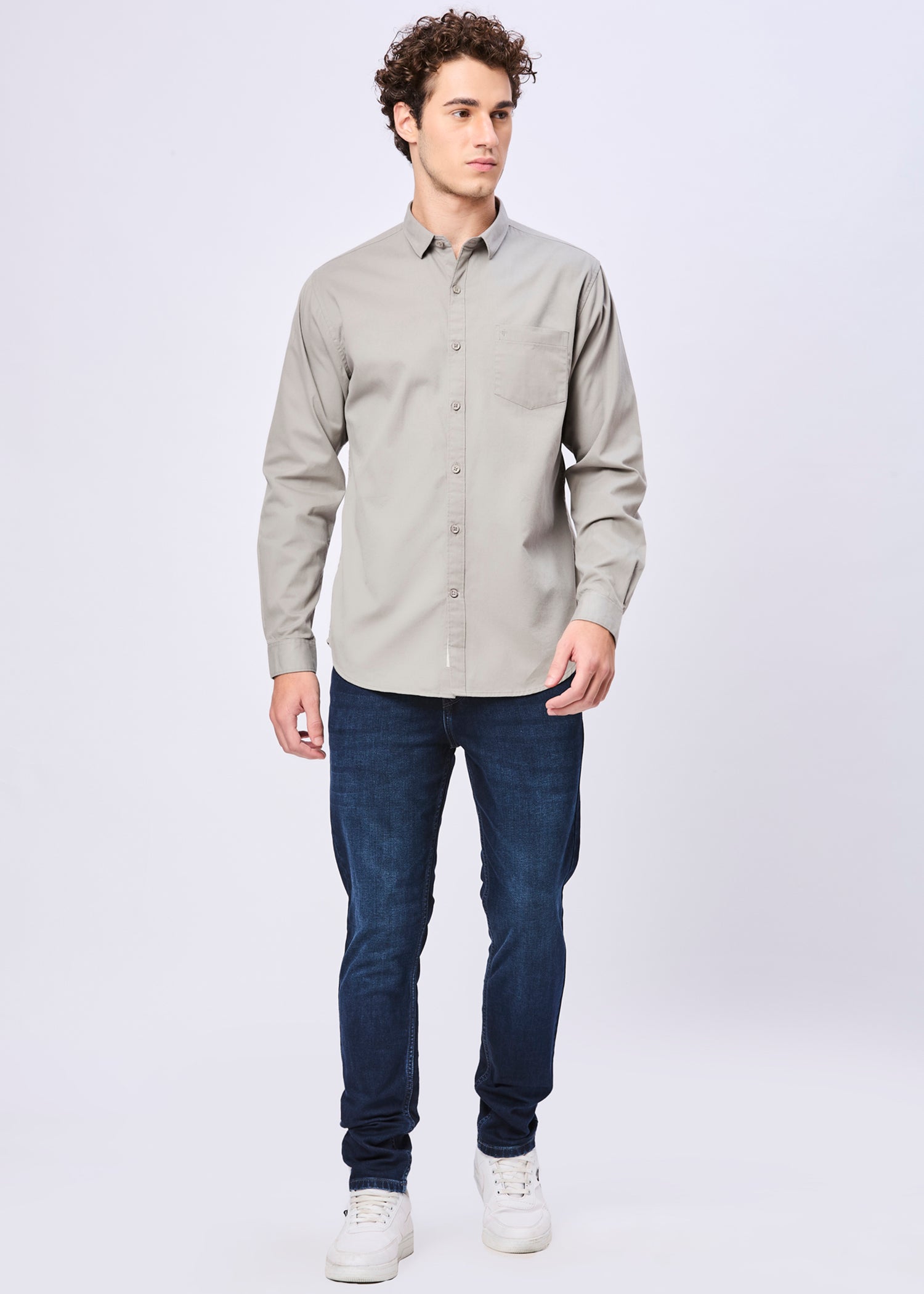 Thurman Solid Full Sleeve Shirt