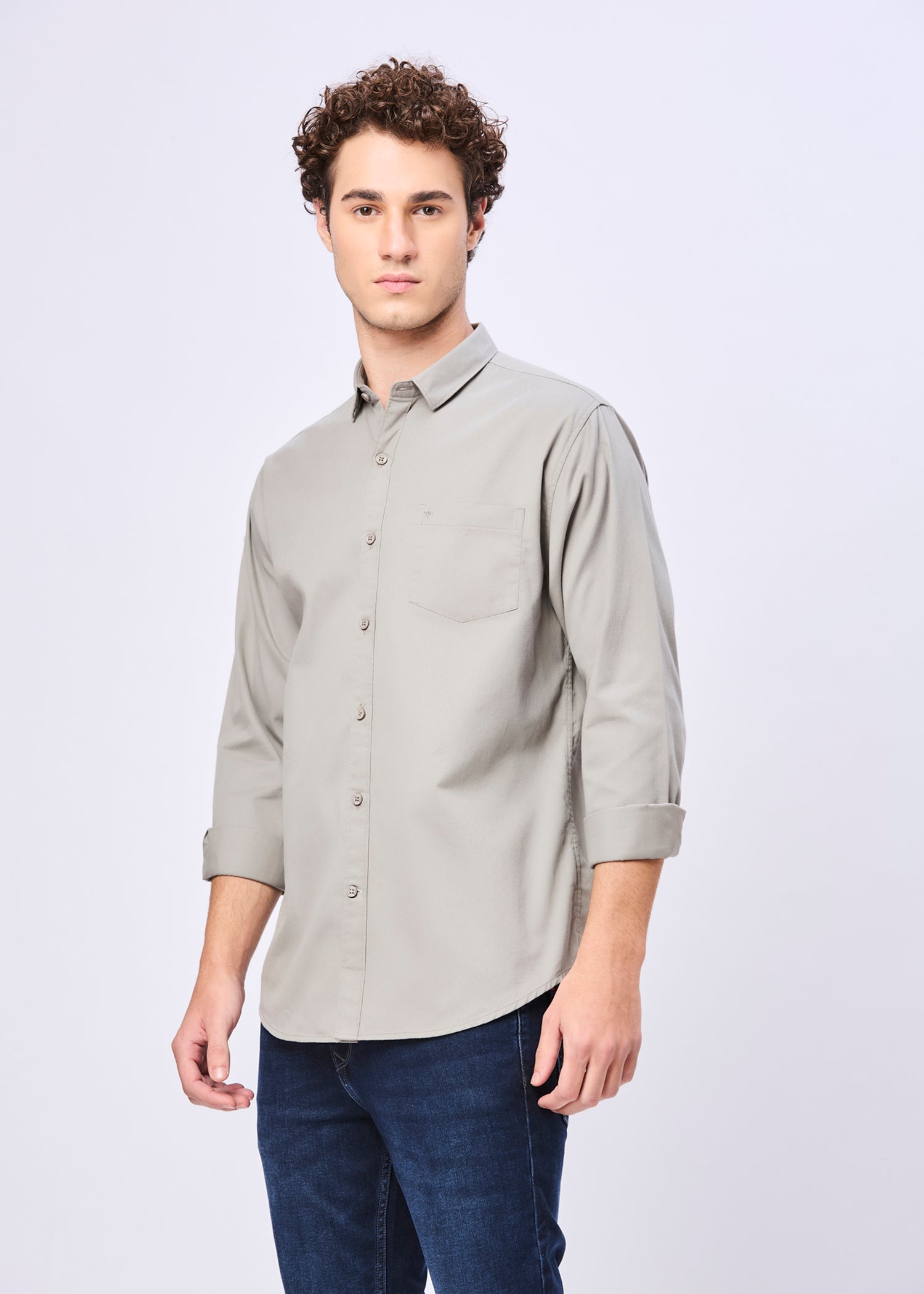 Thurman Solid Full Sleeve Shirt