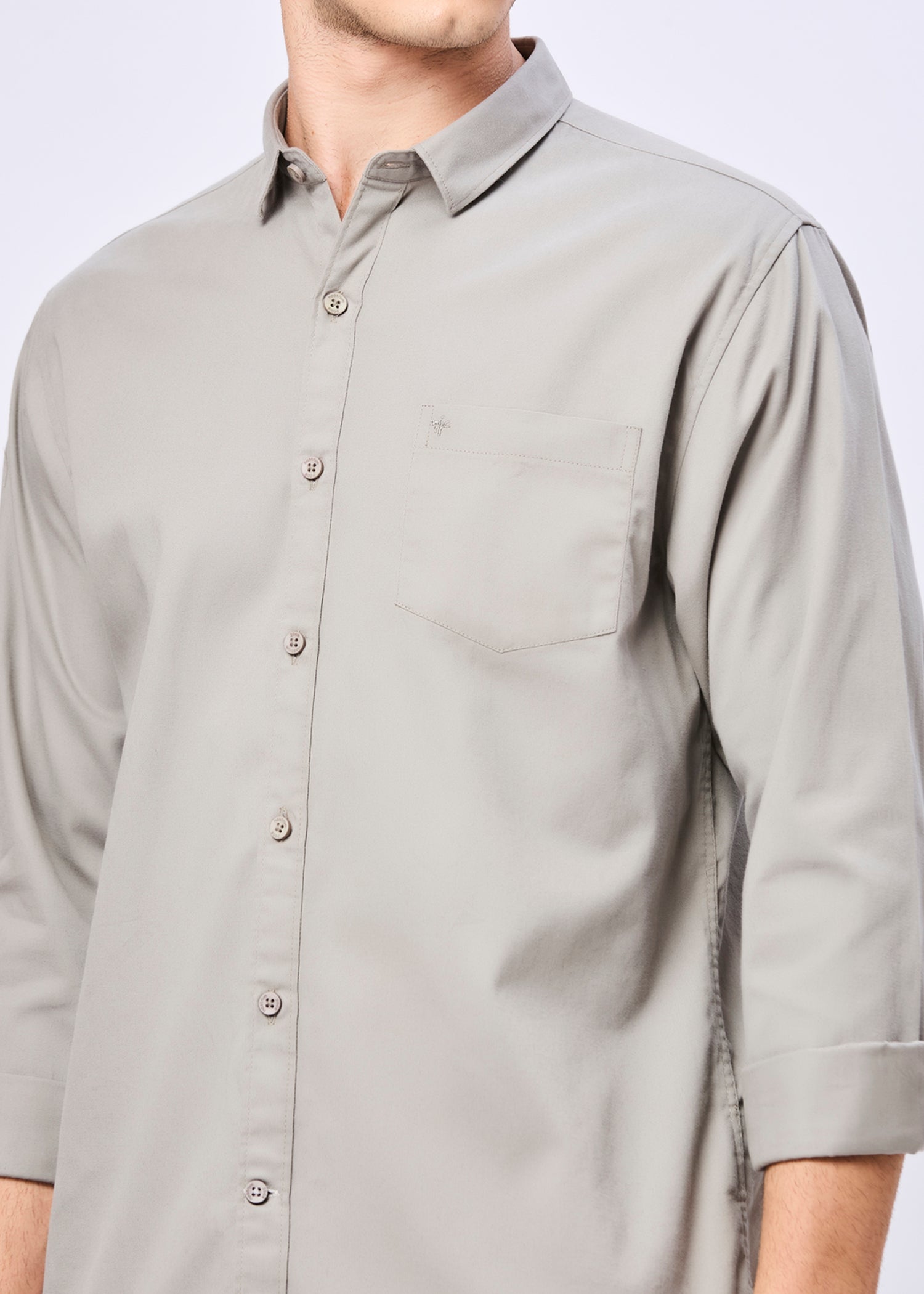 Thurman Solid Full Sleeve Shirt