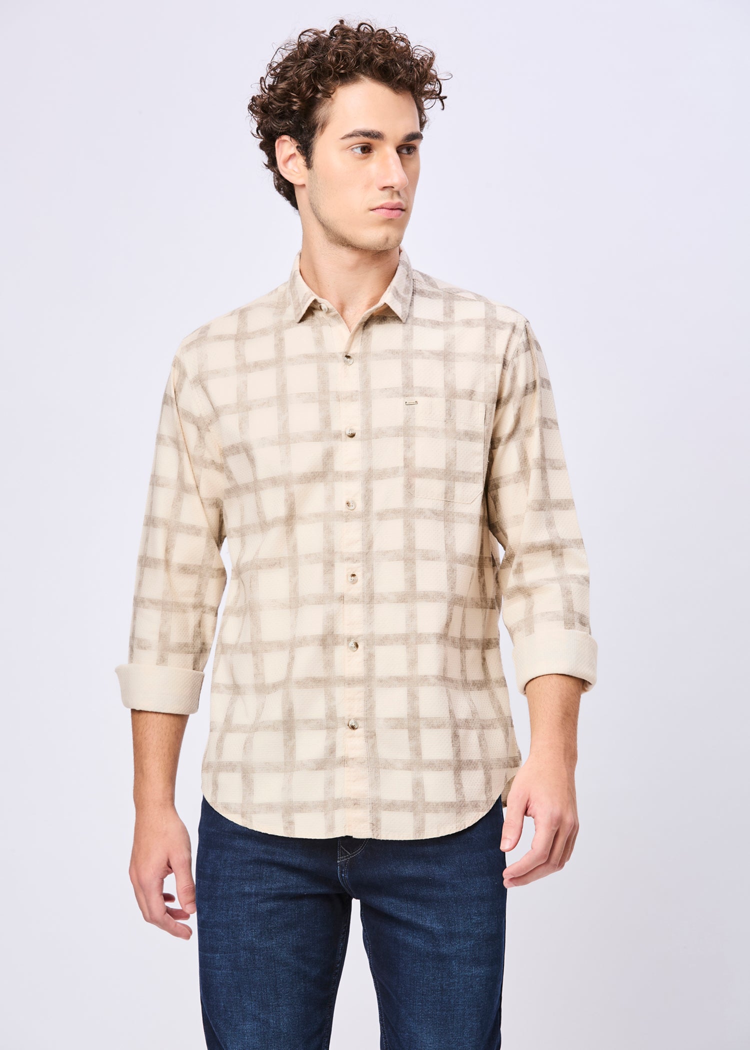 Keeton Checked Casual Shirt