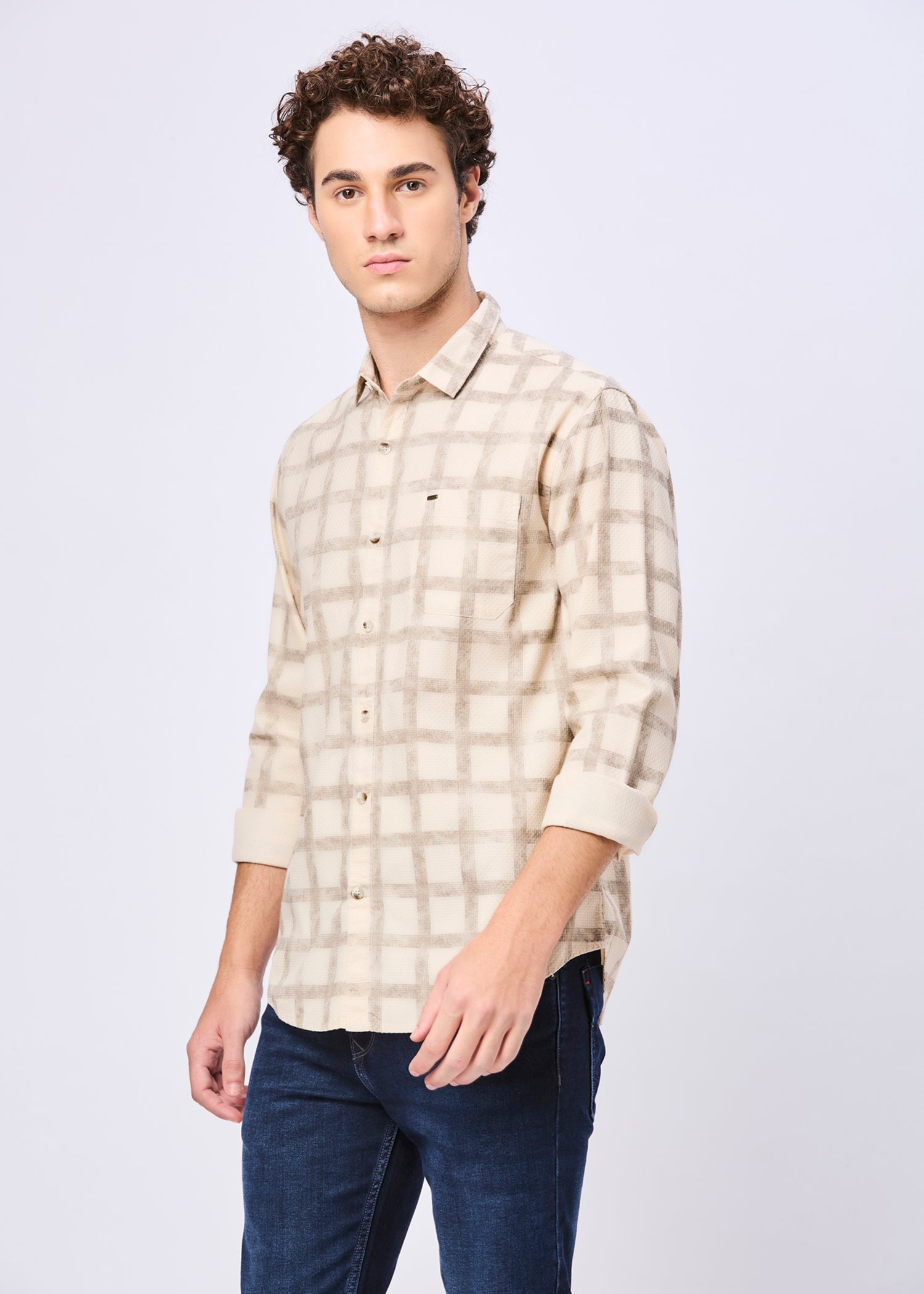 Keeton Checked Casual Shirt