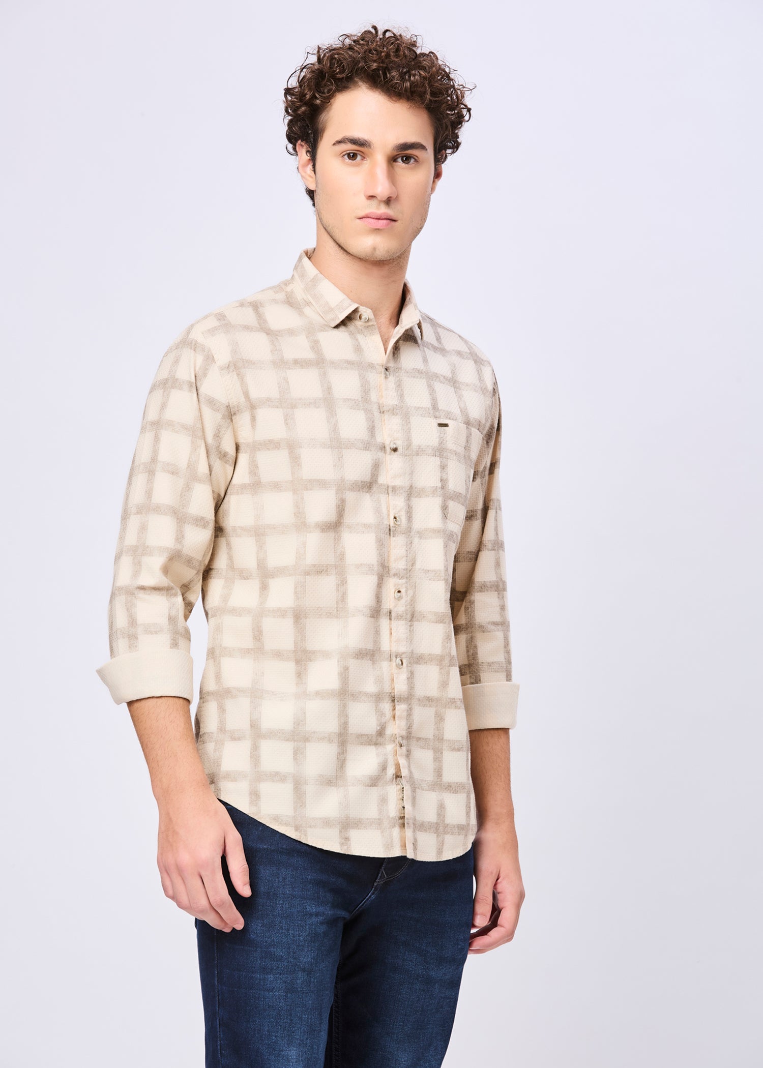 Keeton Checked Casual Shirt