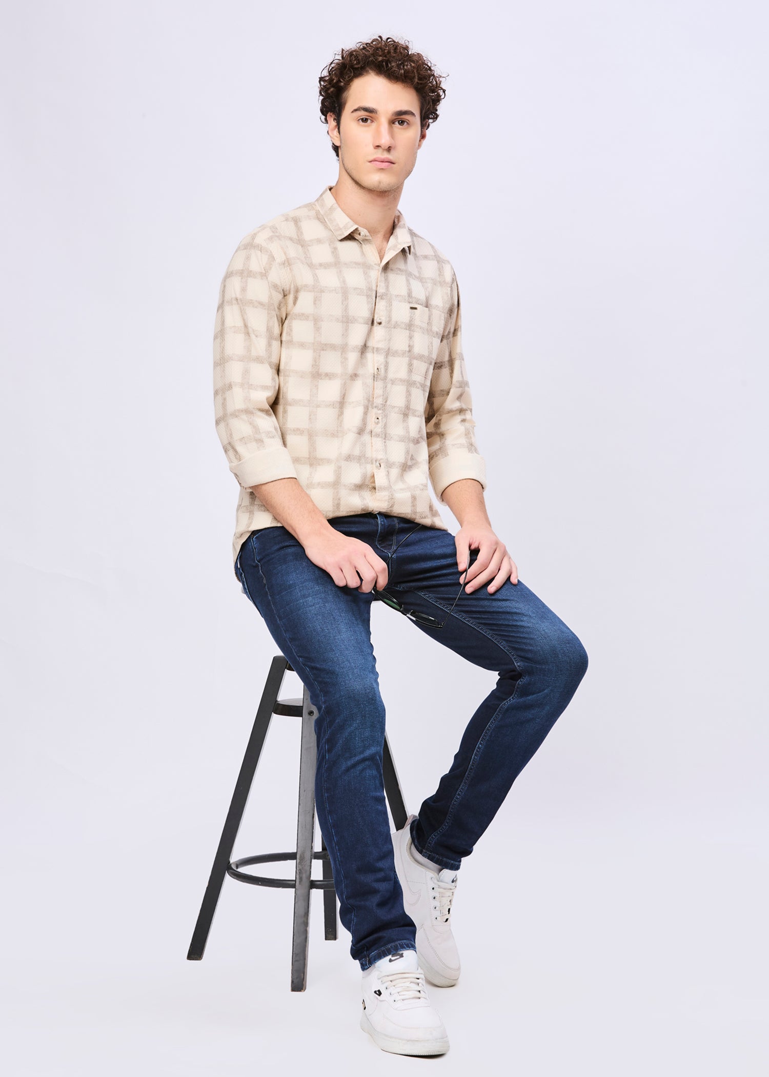 Keeton Checked Casual Shirt