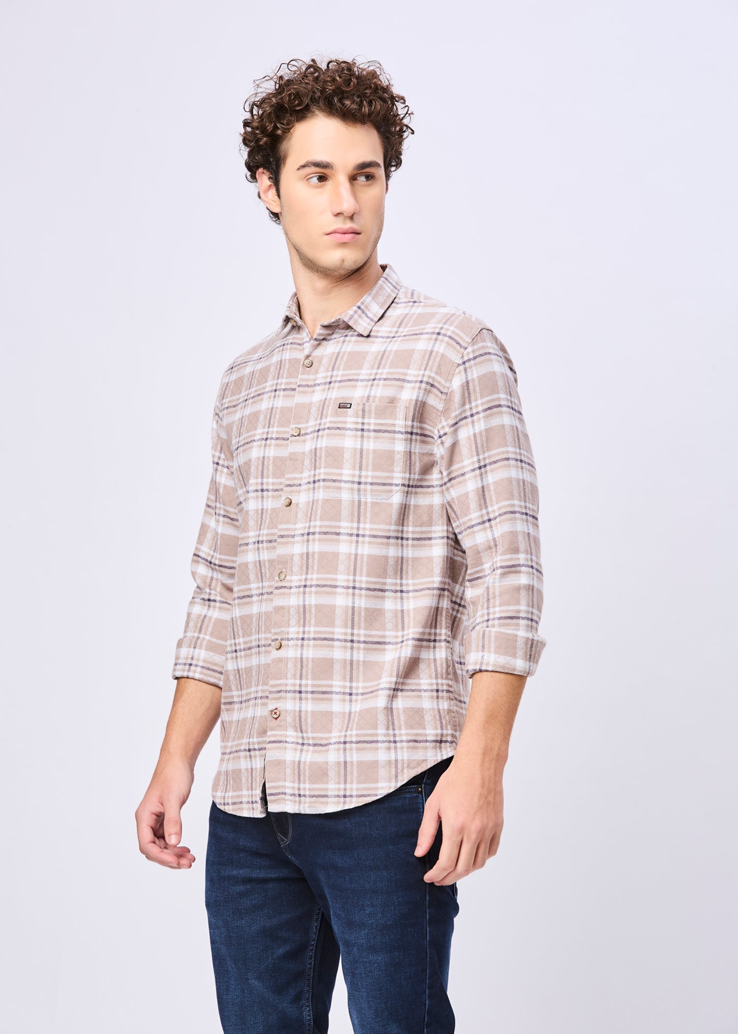 Cadger Checked Casual Shirt