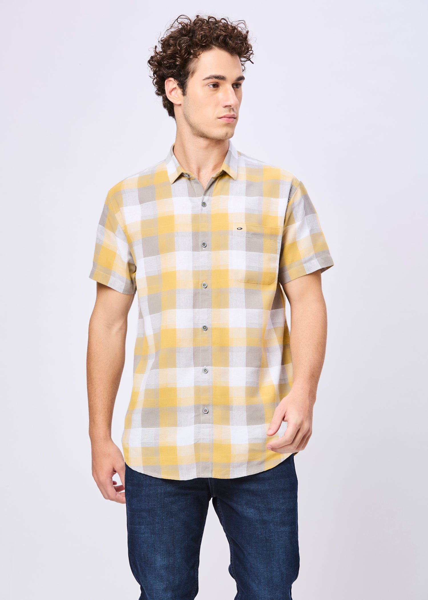 Halas Checked Half Sleeve Shirt