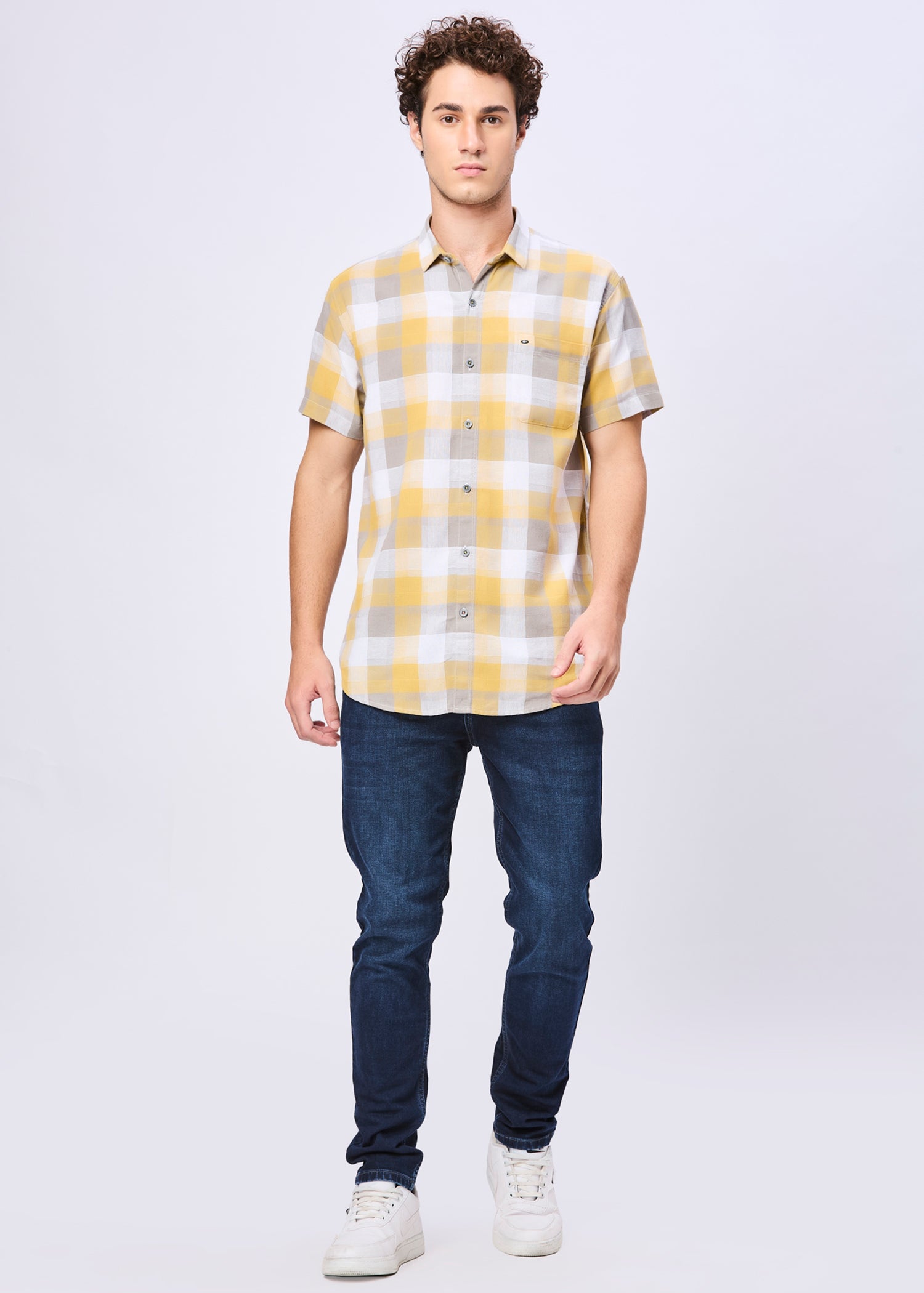 Halas Checked Half Sleeve Shirt