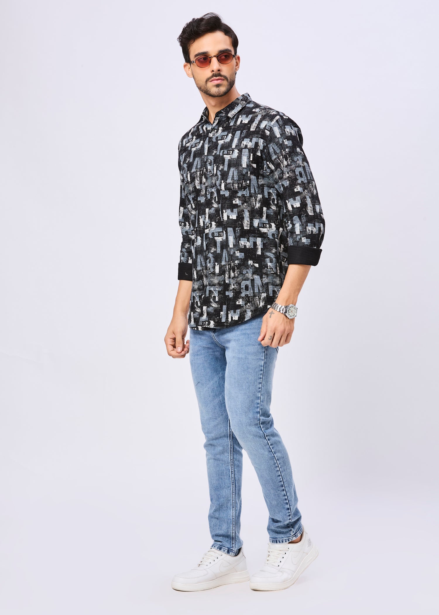Armstrong Abstract Printed Shirt