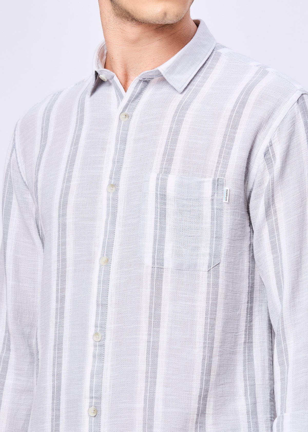 Variation Striped Full Sleeve Shirt