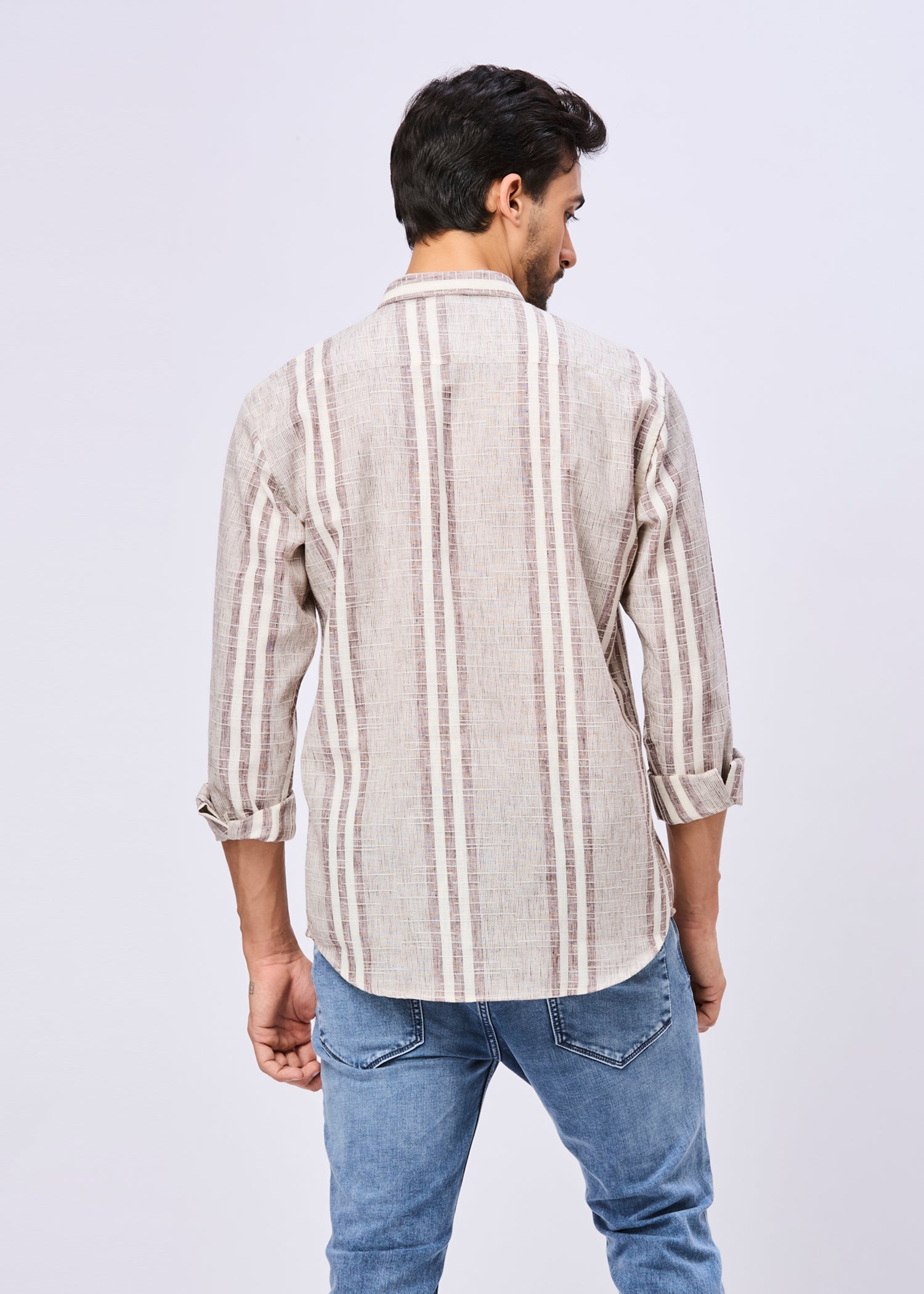 Clax Striped Casual Shirt