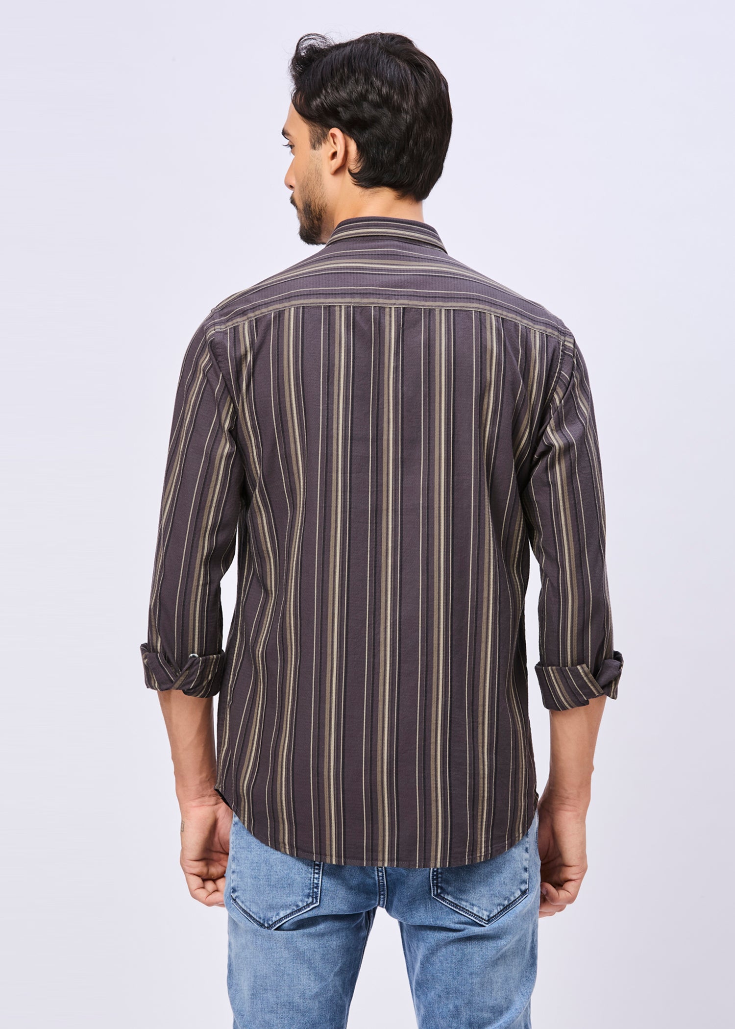 Homeland Striped Casual Shirt