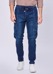 Qumper Denim Cargo Jeans