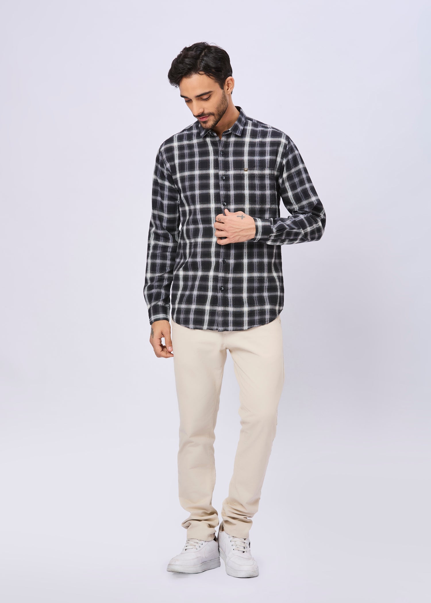 Dunk Checked Full Sleeve Shirt