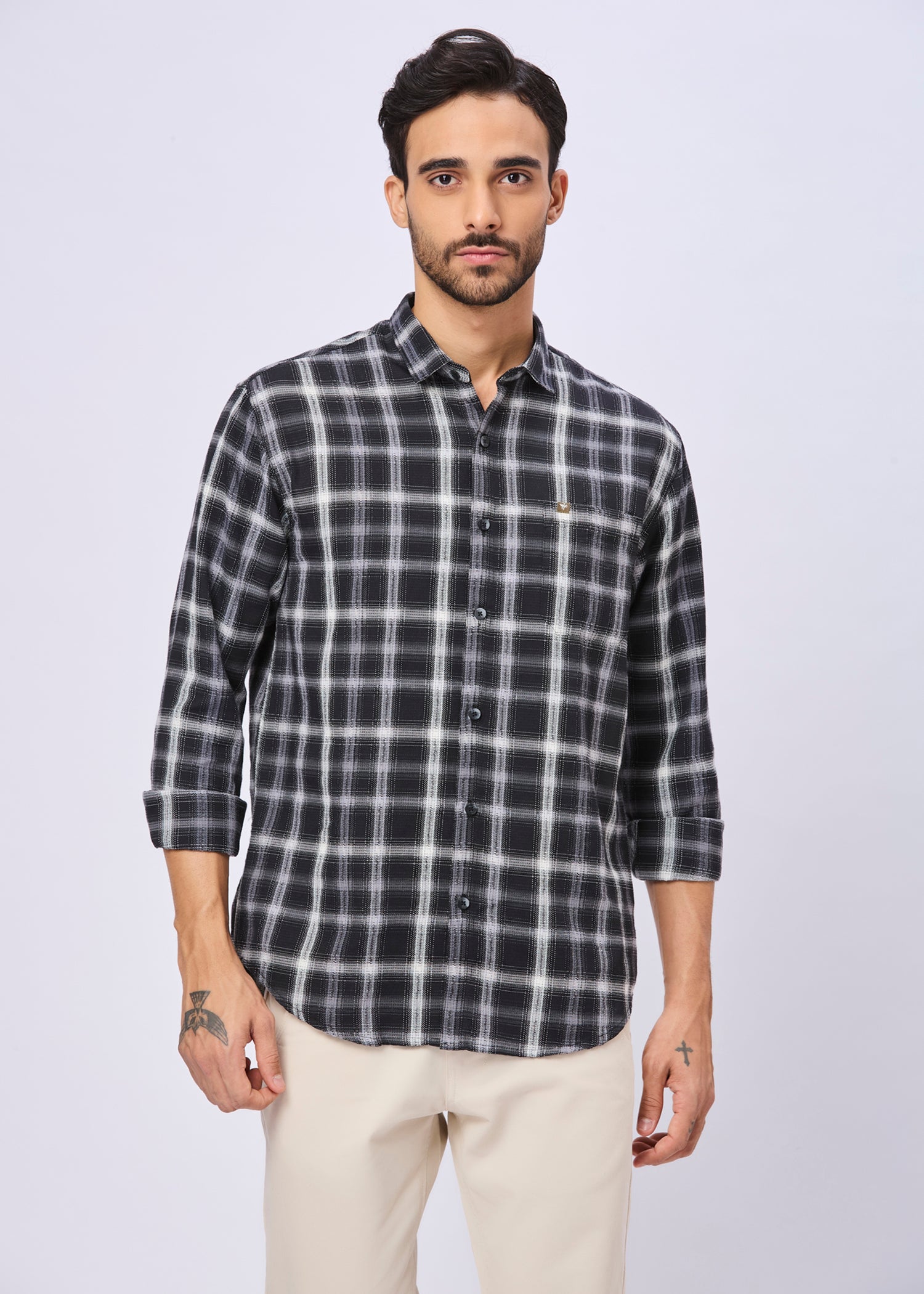Dunk Checked Full Sleeve Shirt
