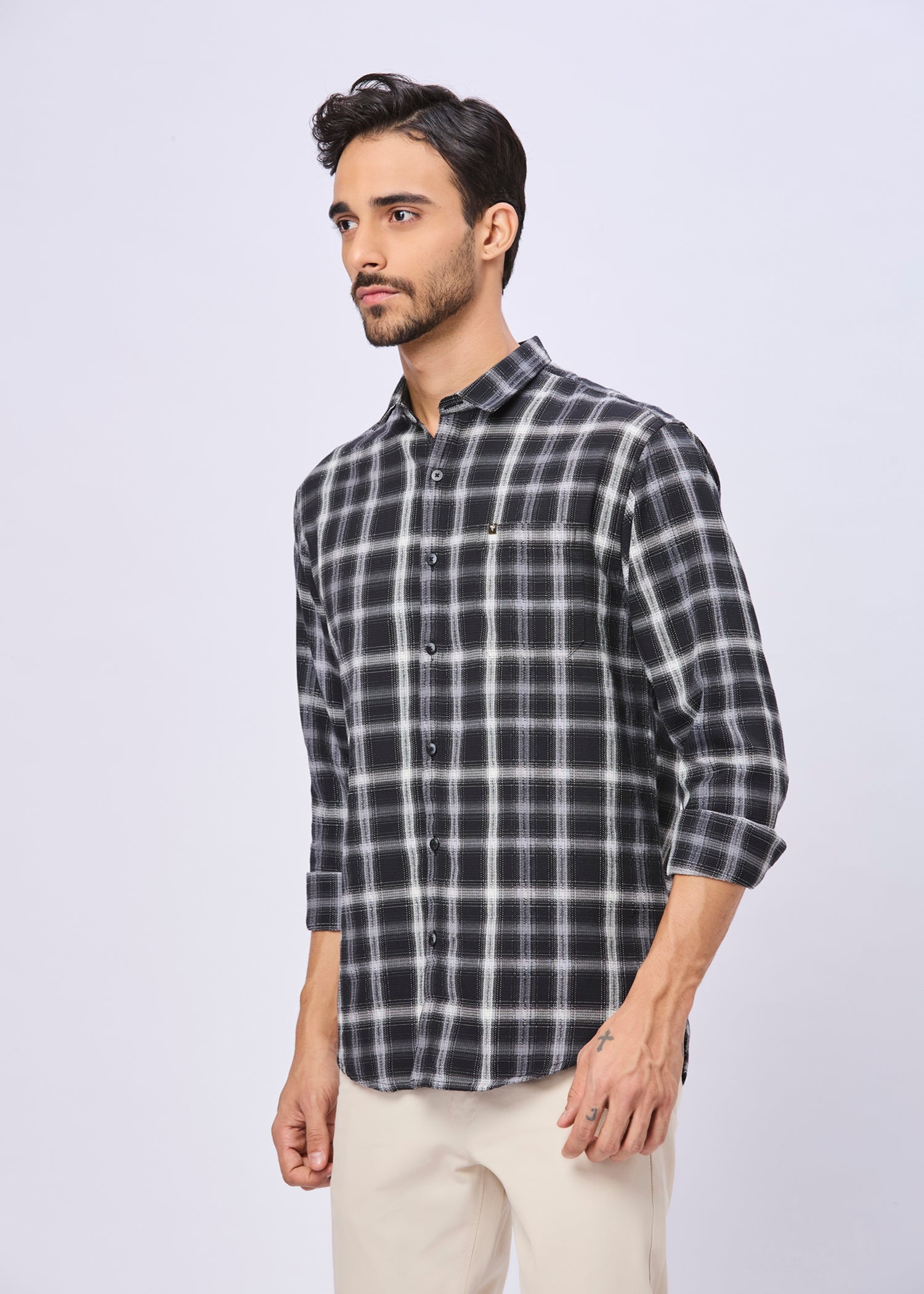 Dunk Checked Full Sleeve Shirt