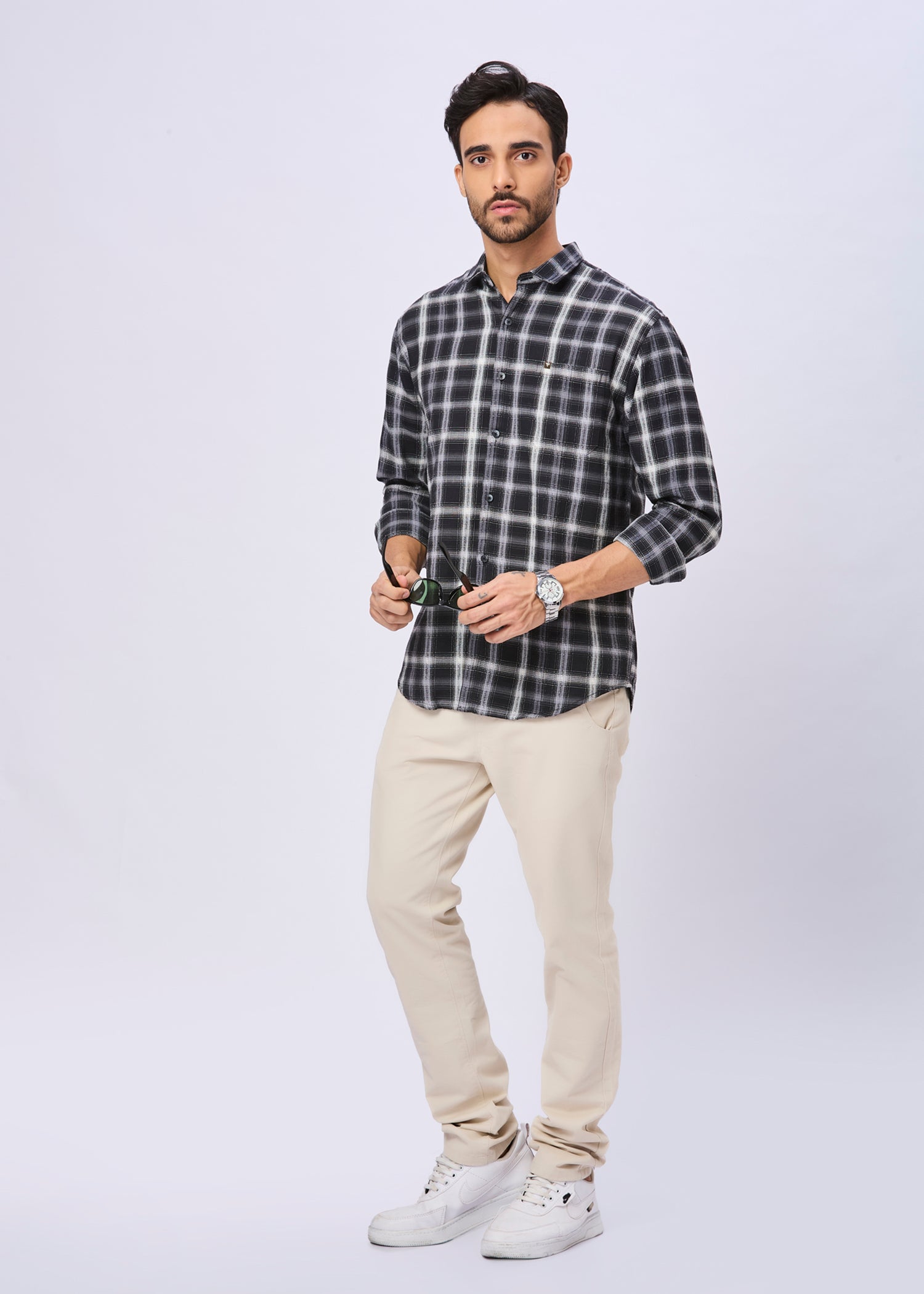 Dunk Checked Full Sleeve Shirt