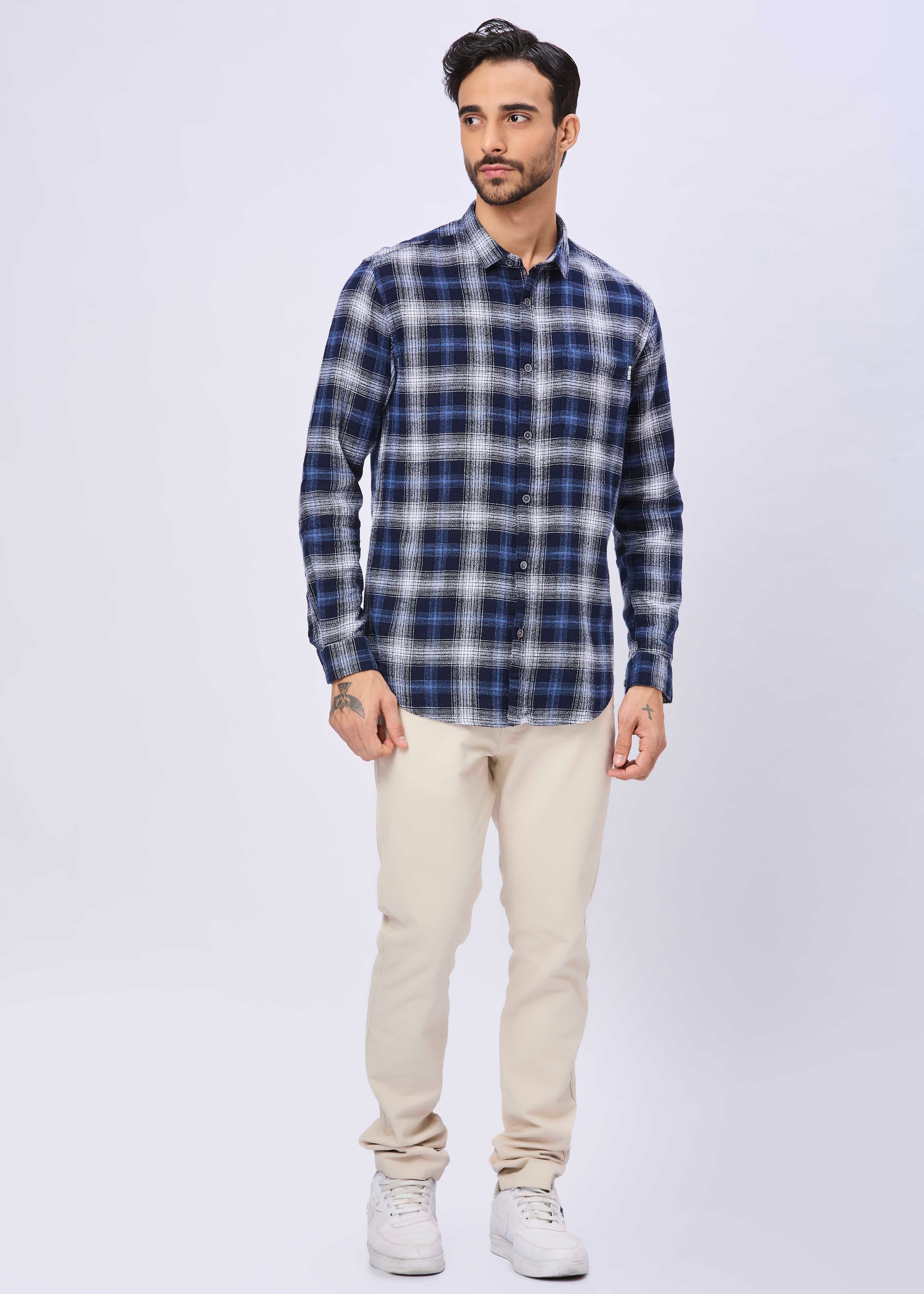 Haley Checked Casual Shirt