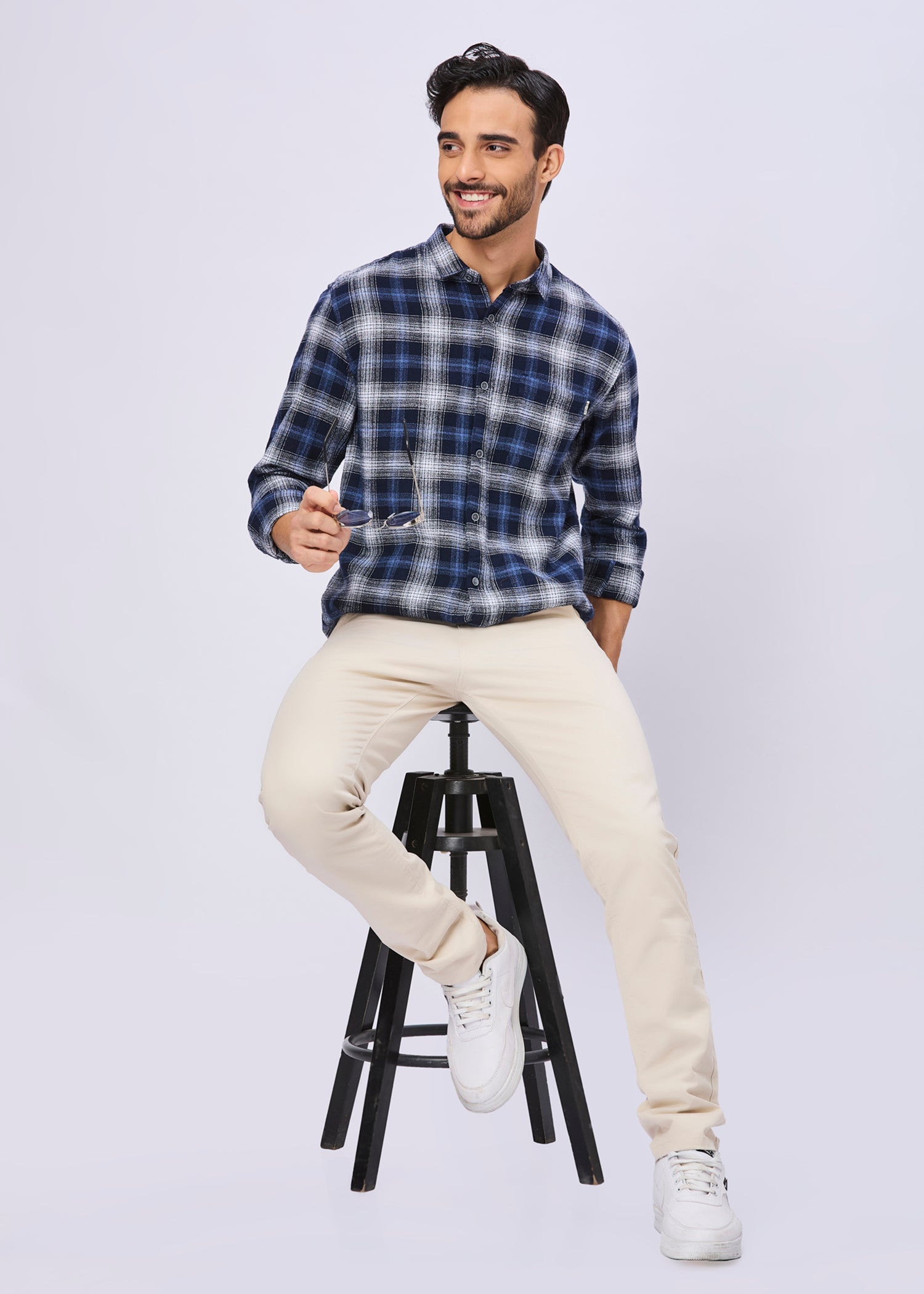 Haley Checked Casual Shirt
