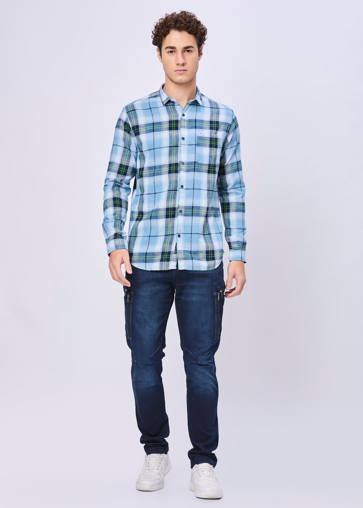 Bashment Checked Full Sleeve Shirt