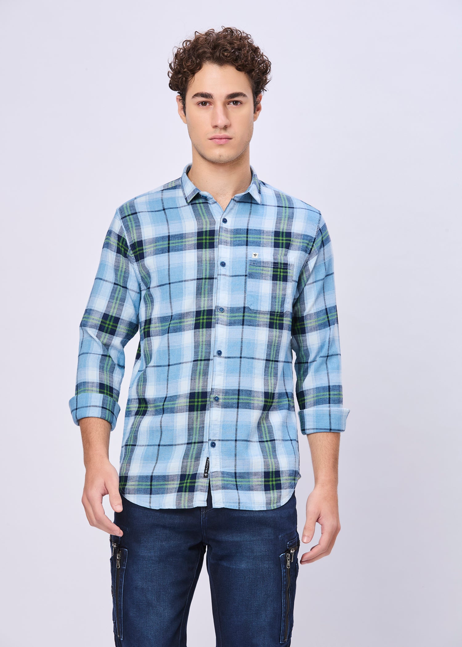 Bashment Checked Full Sleeve Shirt