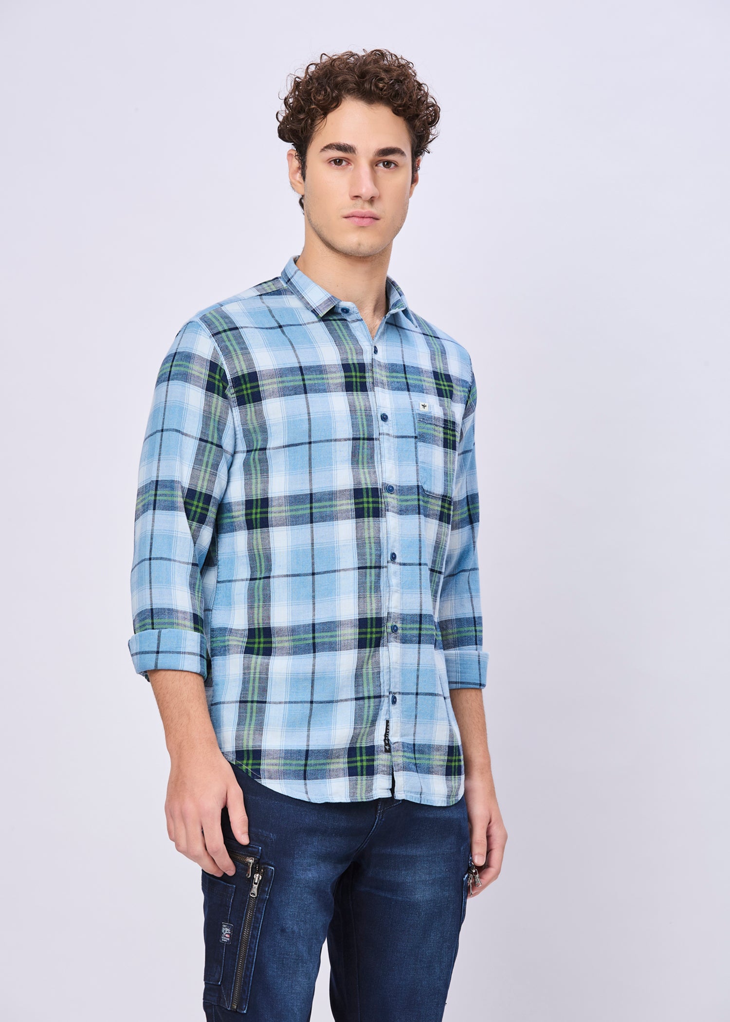Bashment Checked Full Sleeve Shirt