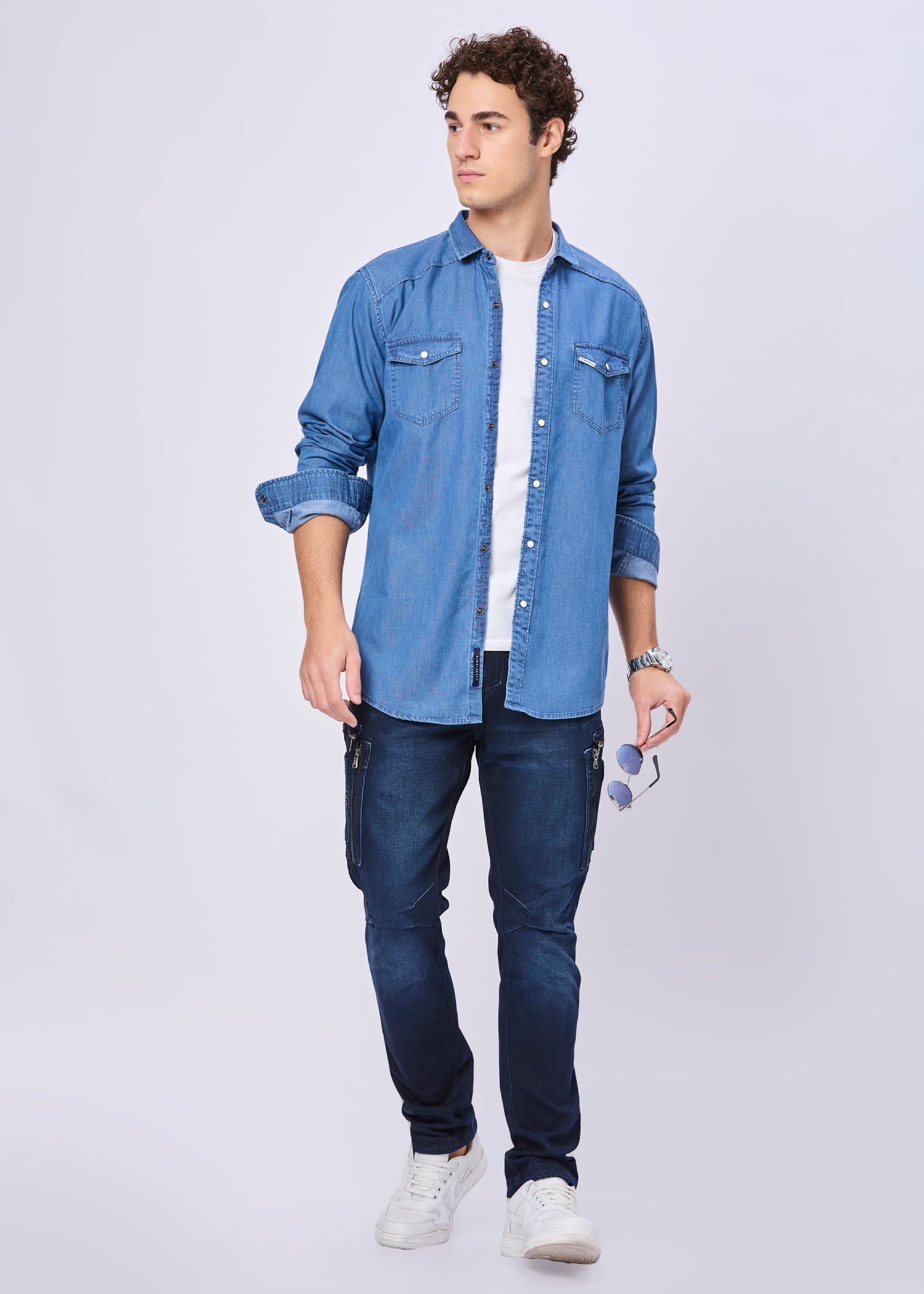 Tunnell Denim Full Sleeve Shirt