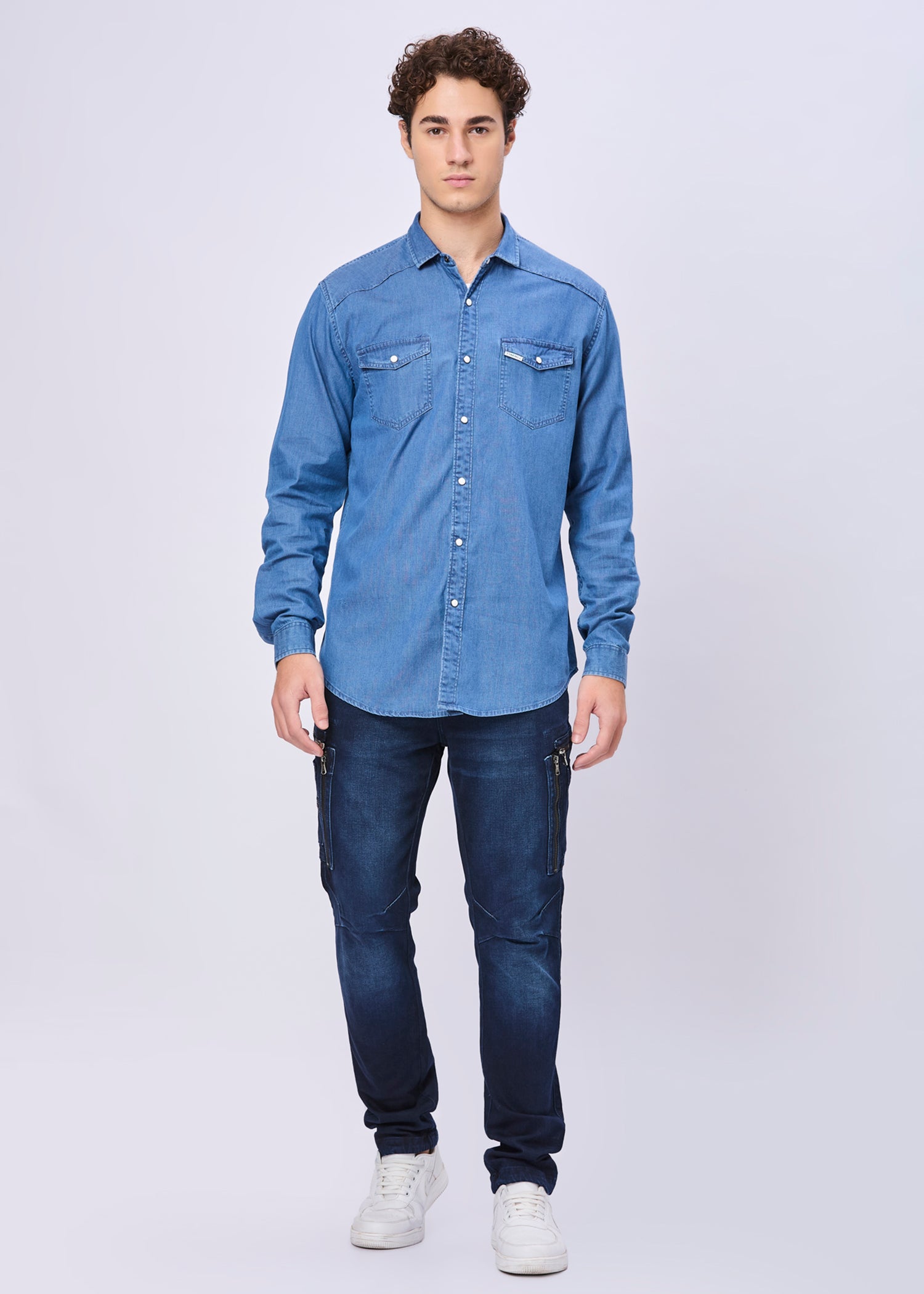 Tunnell Denim Full Sleeve Shirt