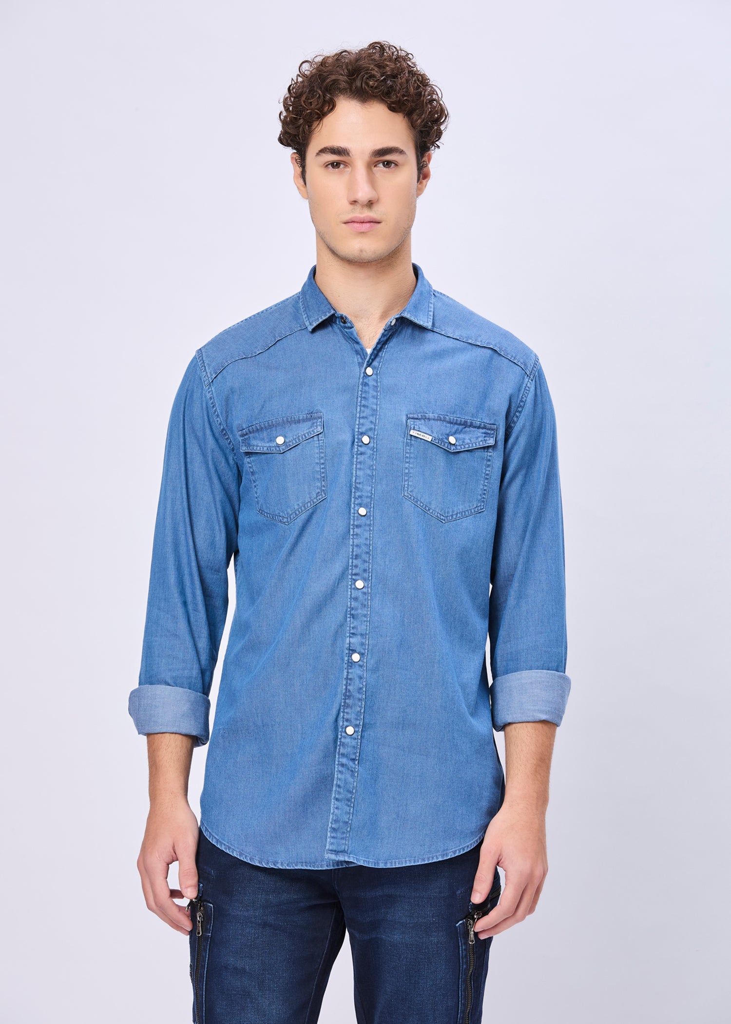 Tunnell Denim Full Sleeve Shirt