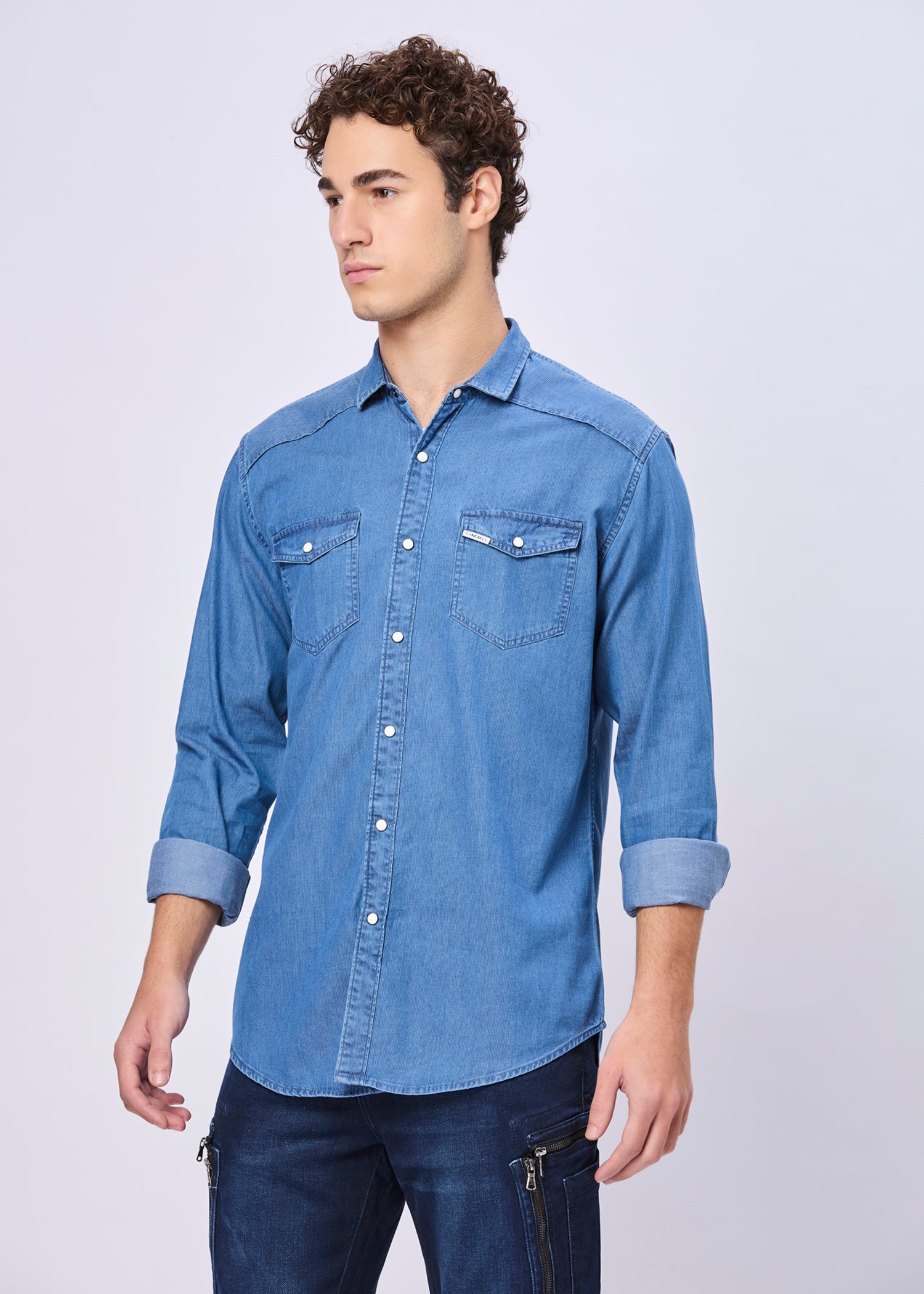 Tunnell Denim Full Sleeve Shirt