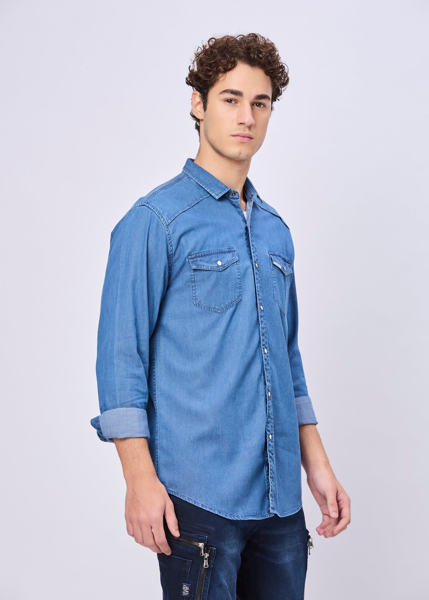 Tunnell Denim Full Sleeve Shirt