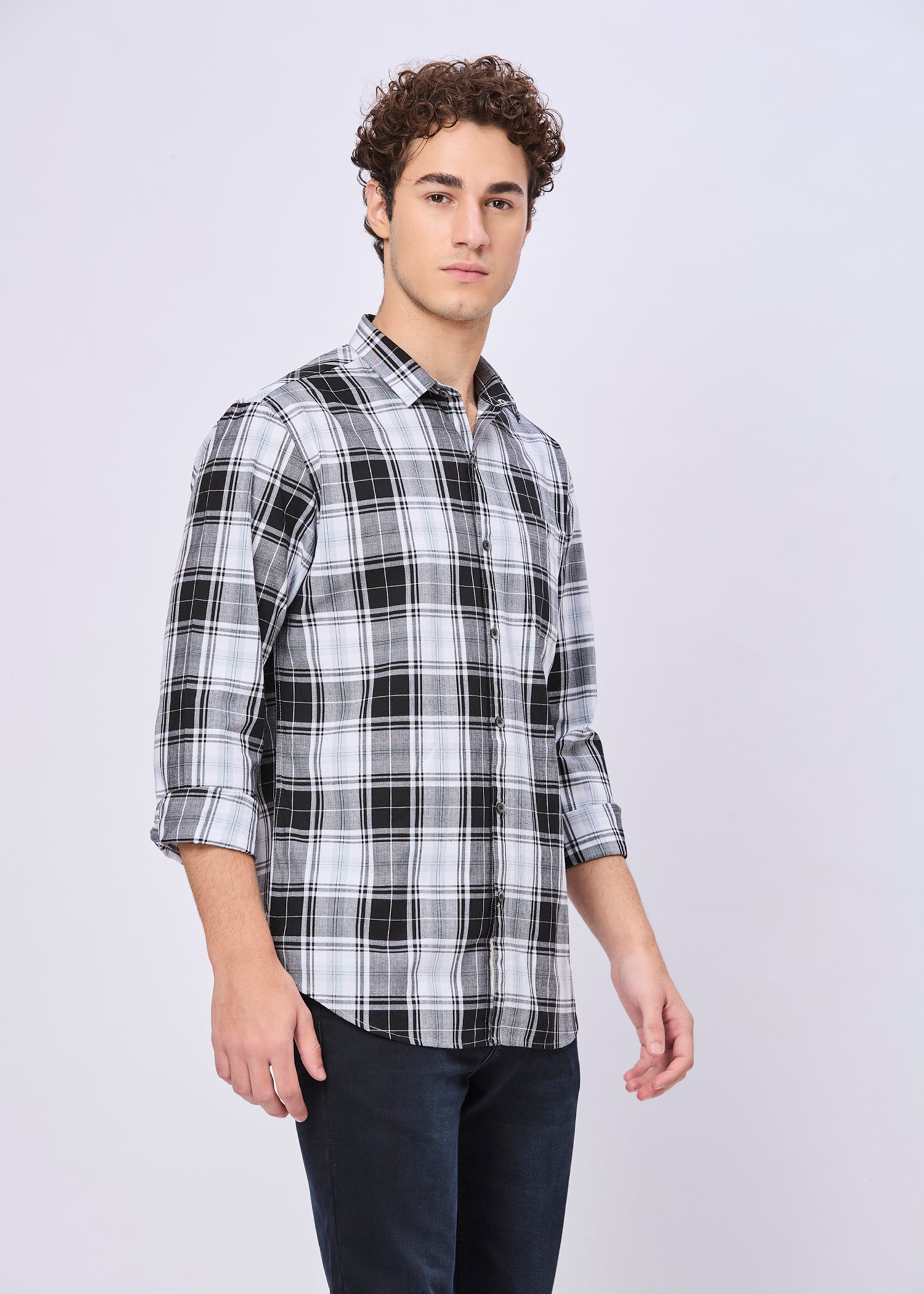 Warrican Checked Casual Shirt