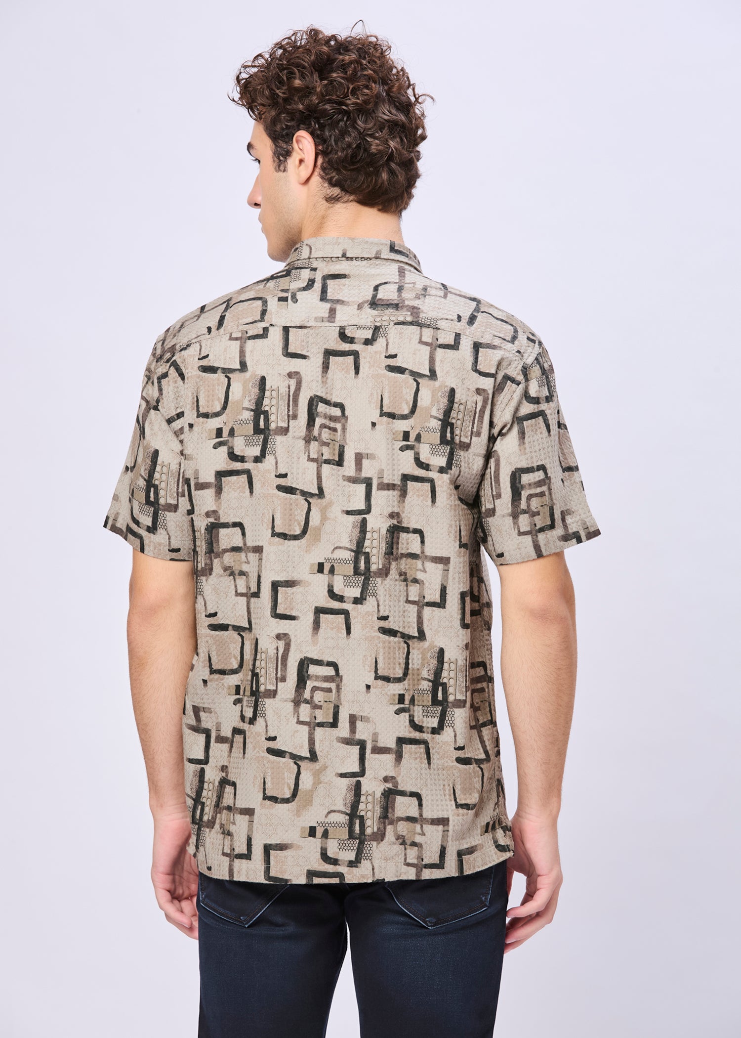 Baker Printed Casual Shirt