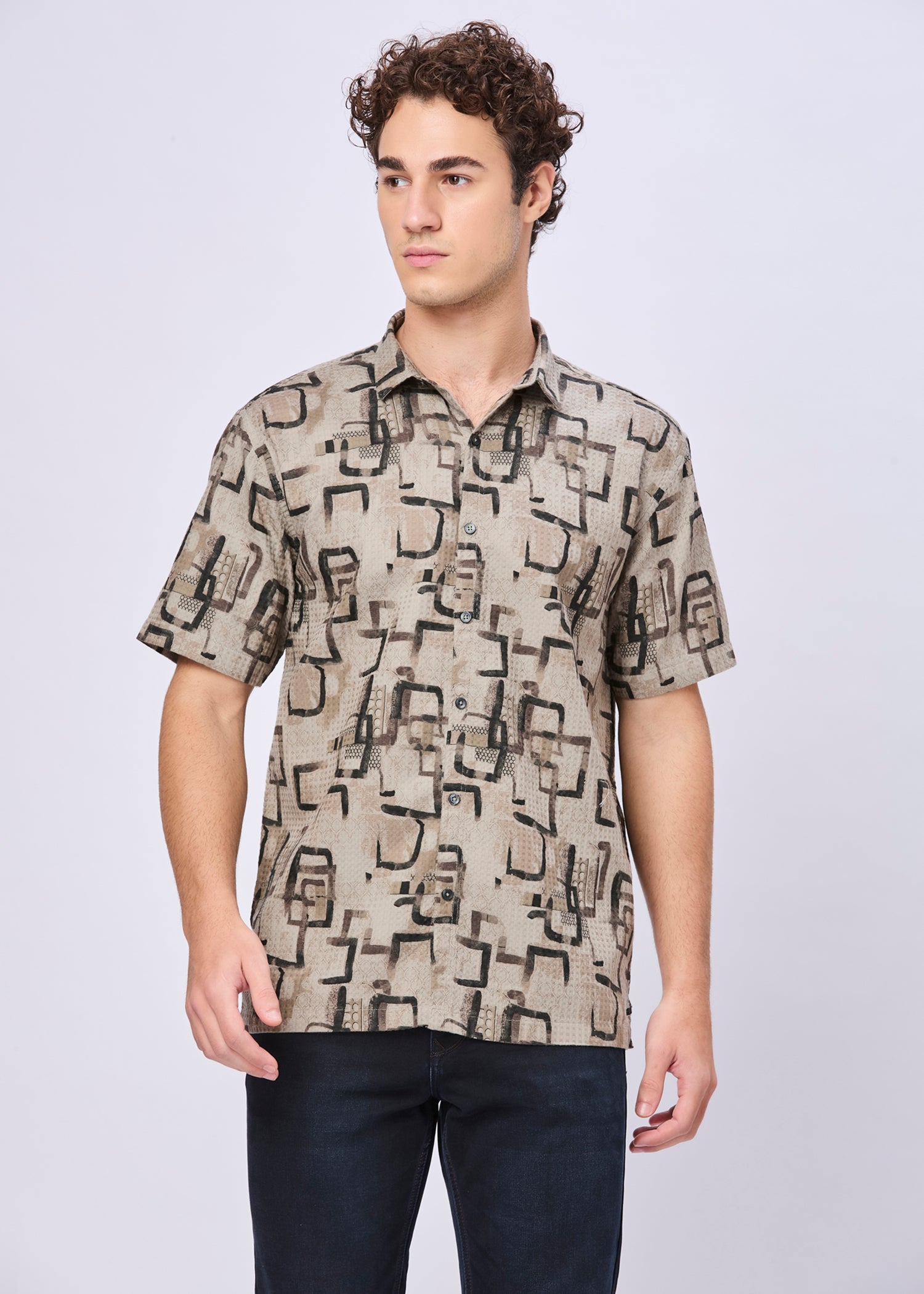 Baker Printed Casual Shirt