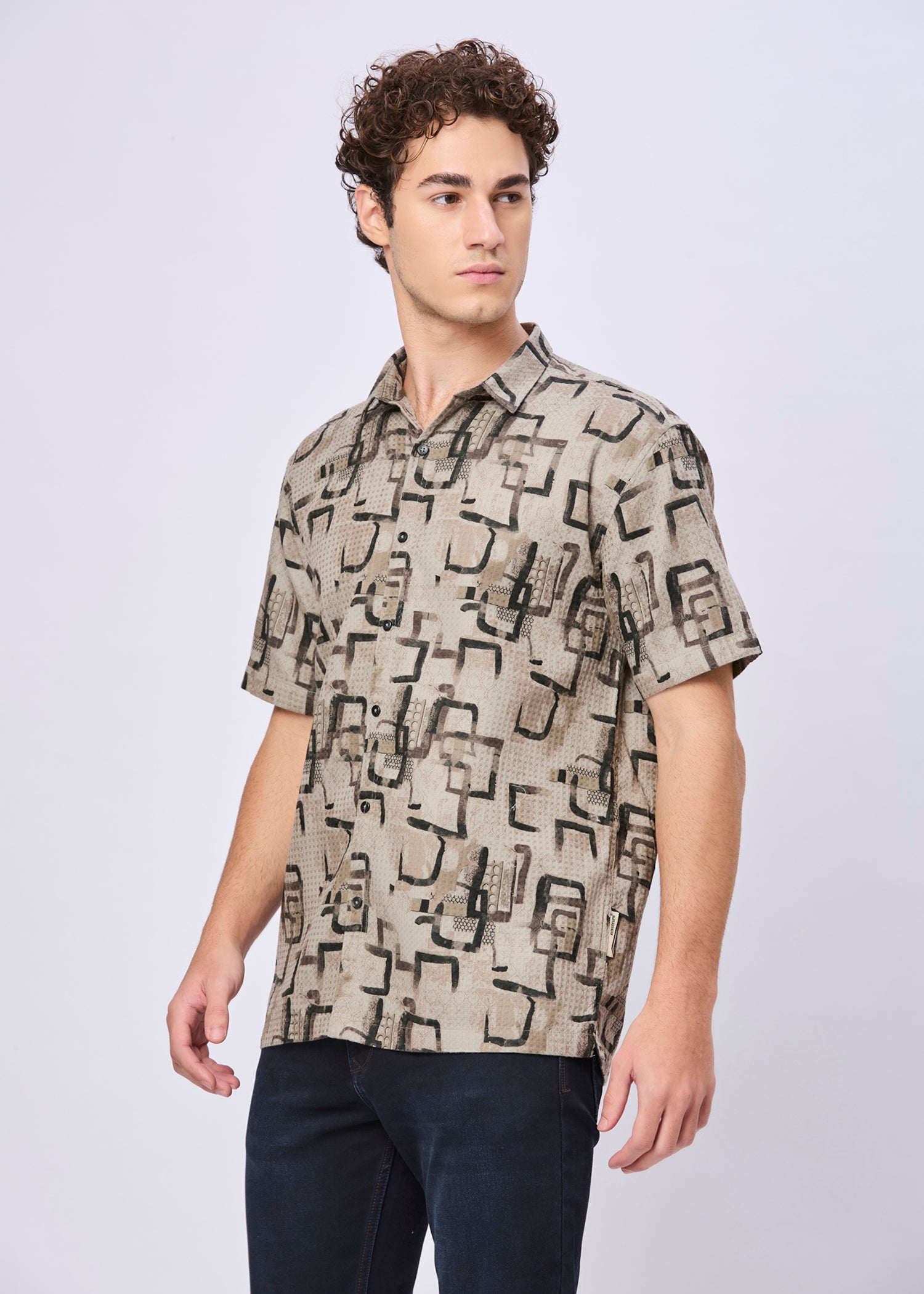 Baker Printed Casual Shirt
