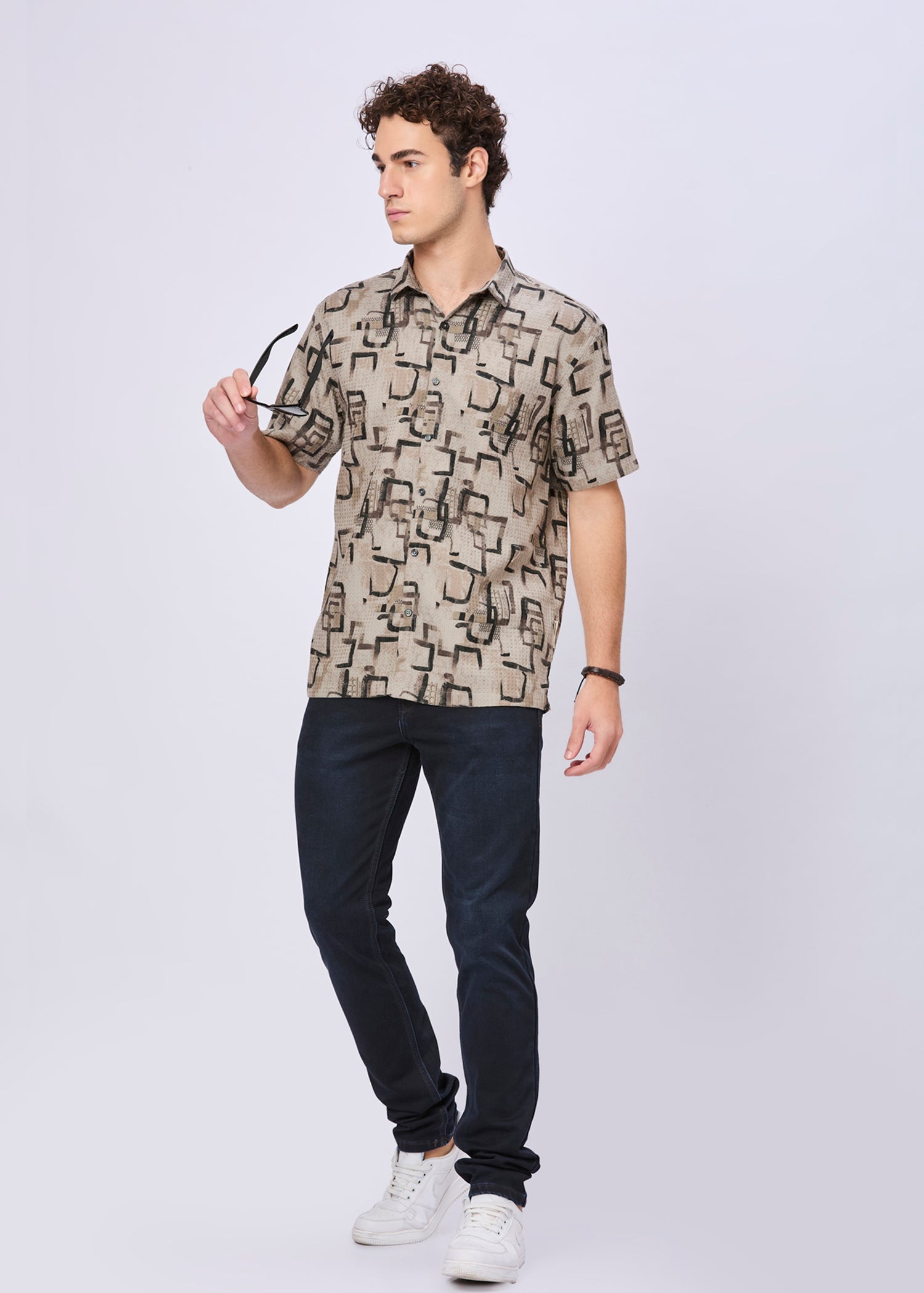 Baker Printed Casual Shirt