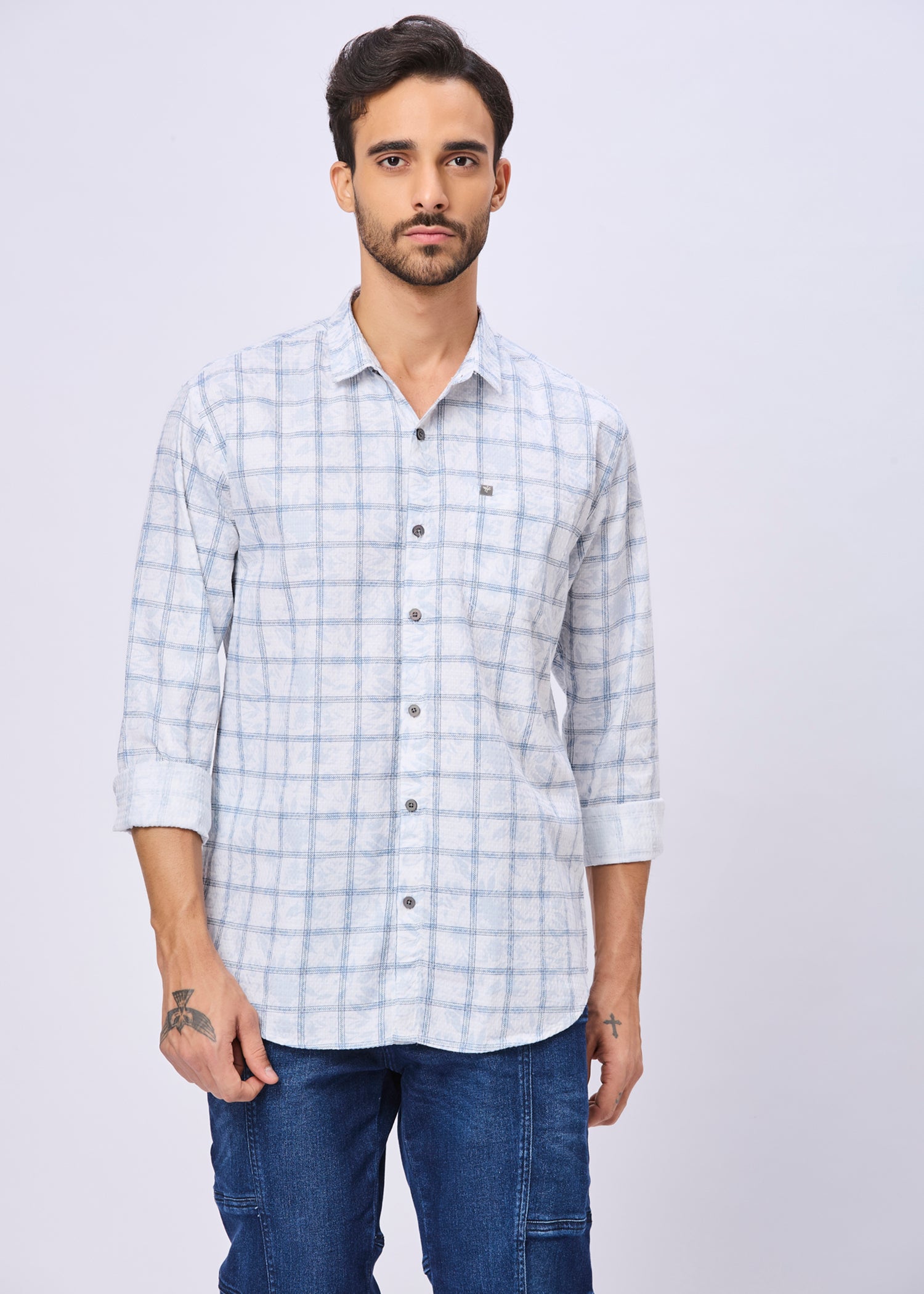 Heston Checked Casual Shirt