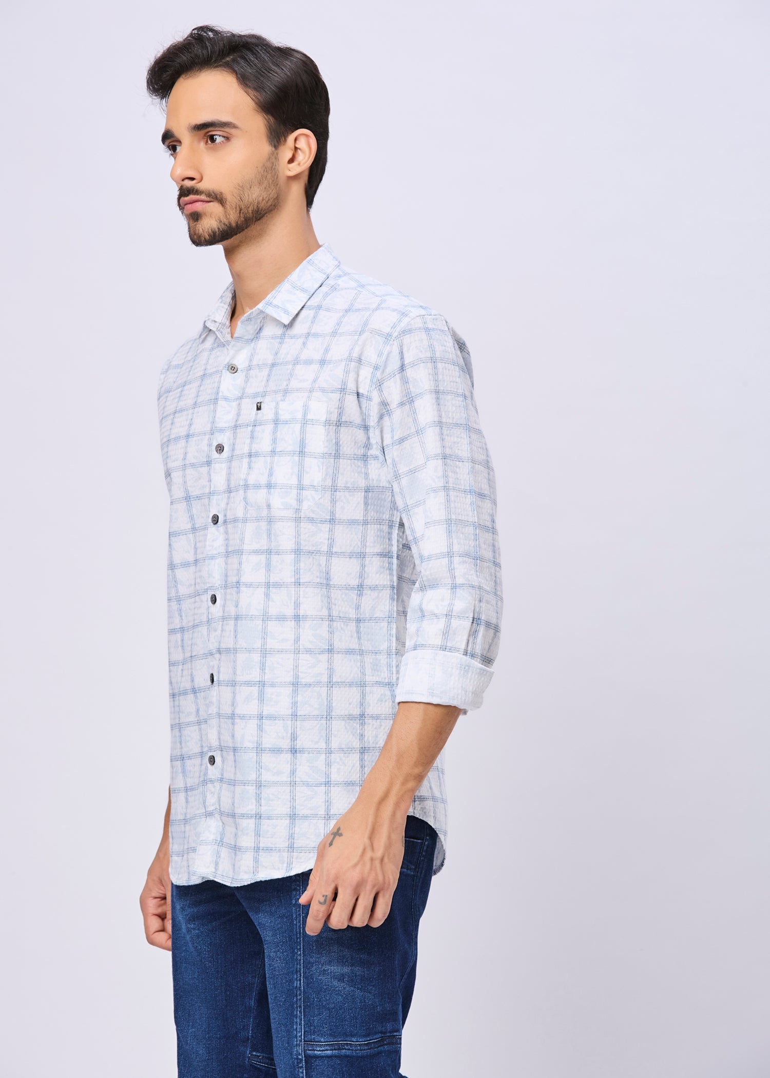Heston Checked Casual Shirt