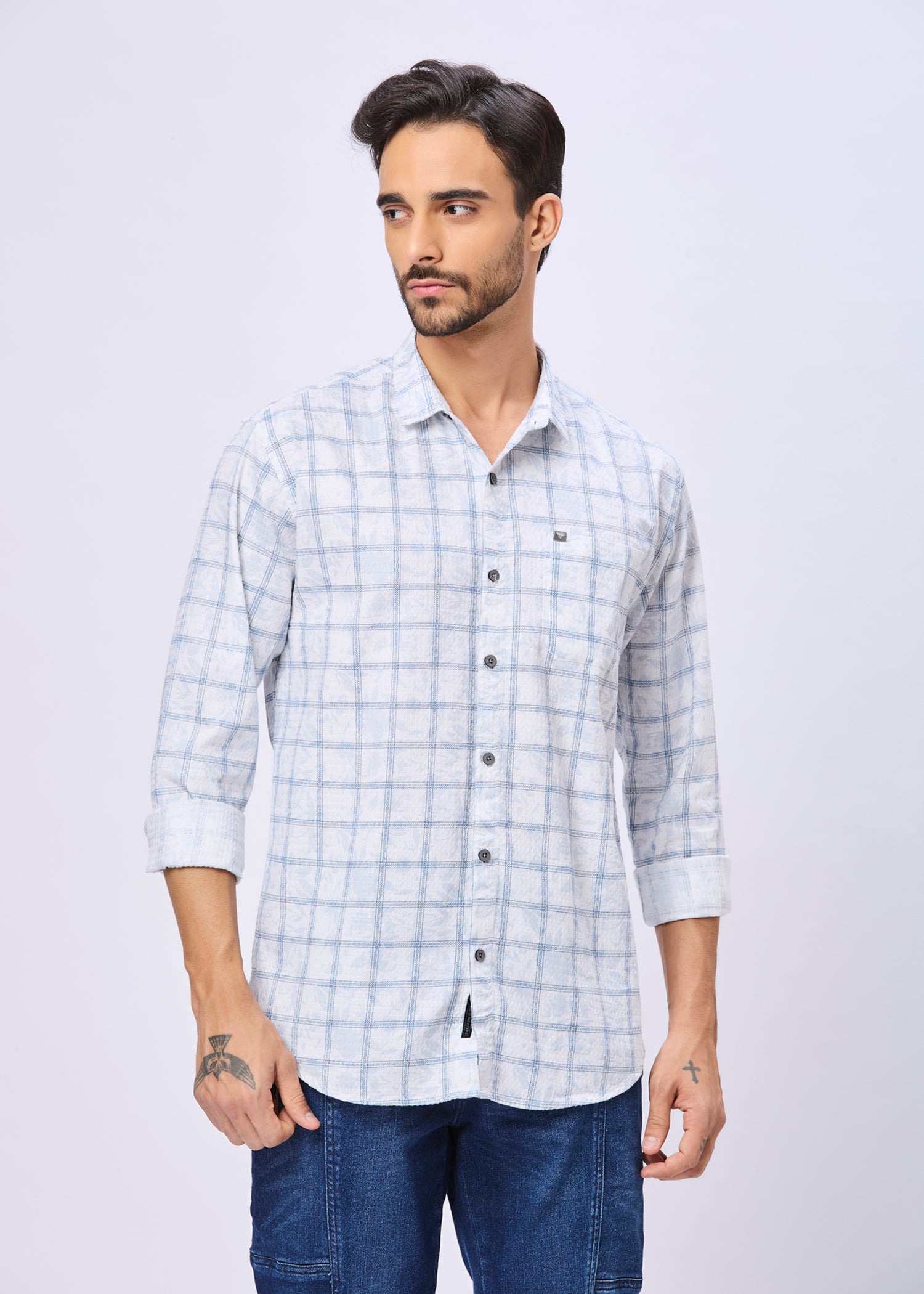 Heston Checked Casual Shirt