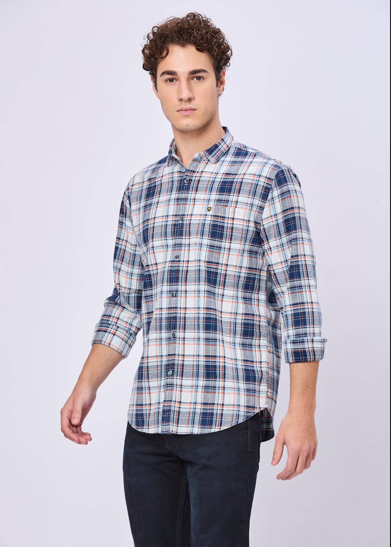 Vagary Checked Full Sleeve Shirt