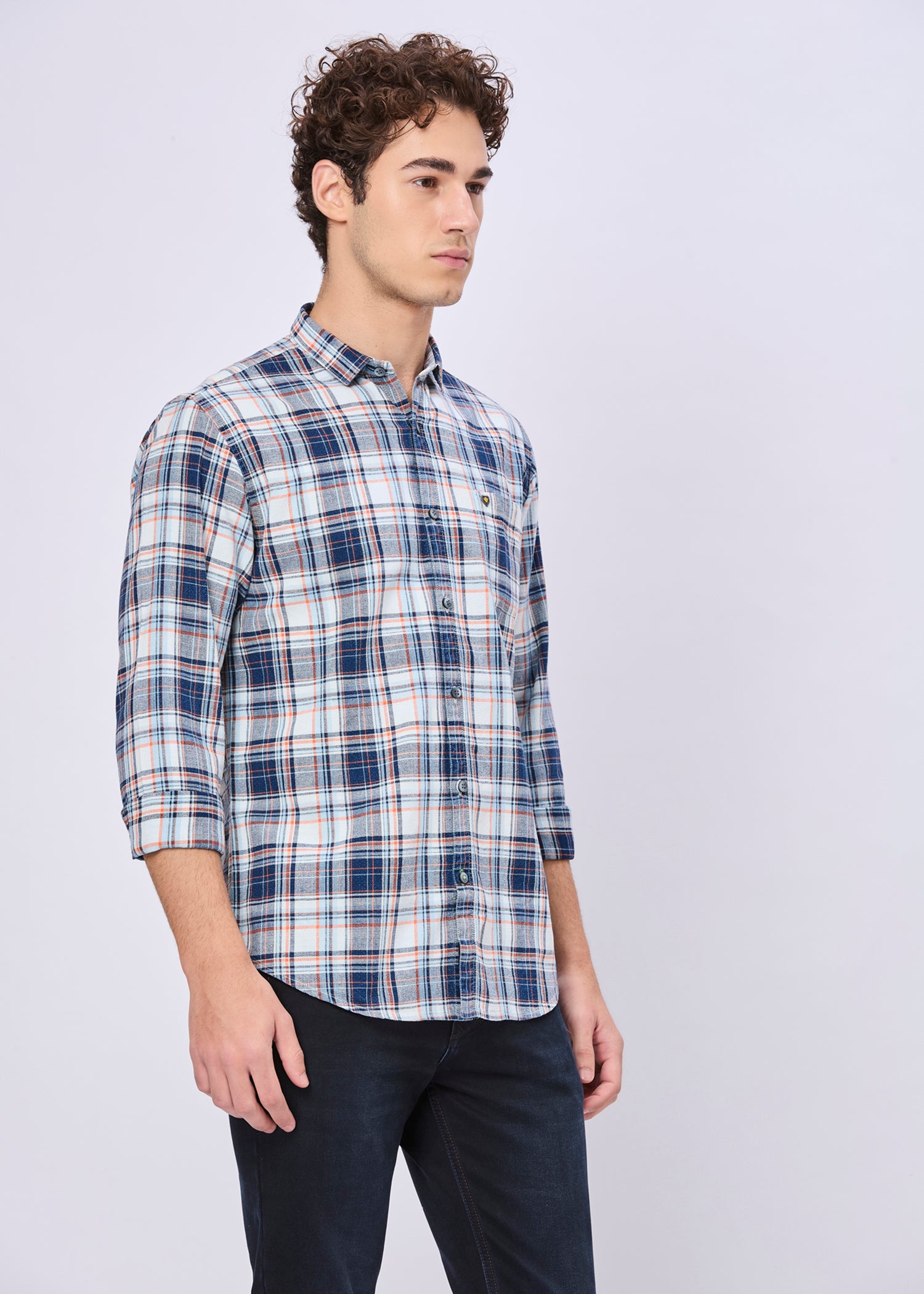 Vagary Checked Full Sleeve Shirt