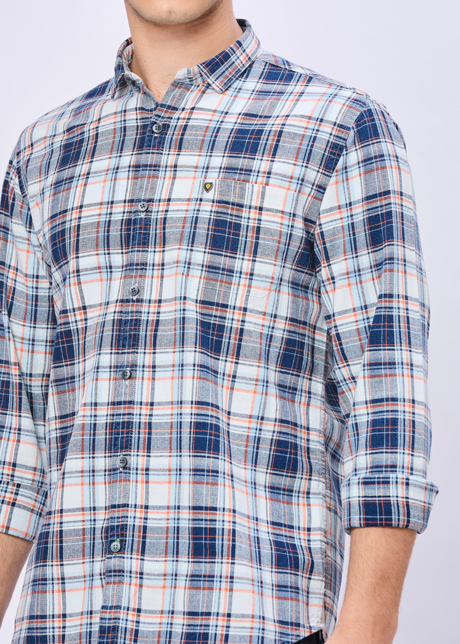 Vagary Checked Full Sleeve Shirt