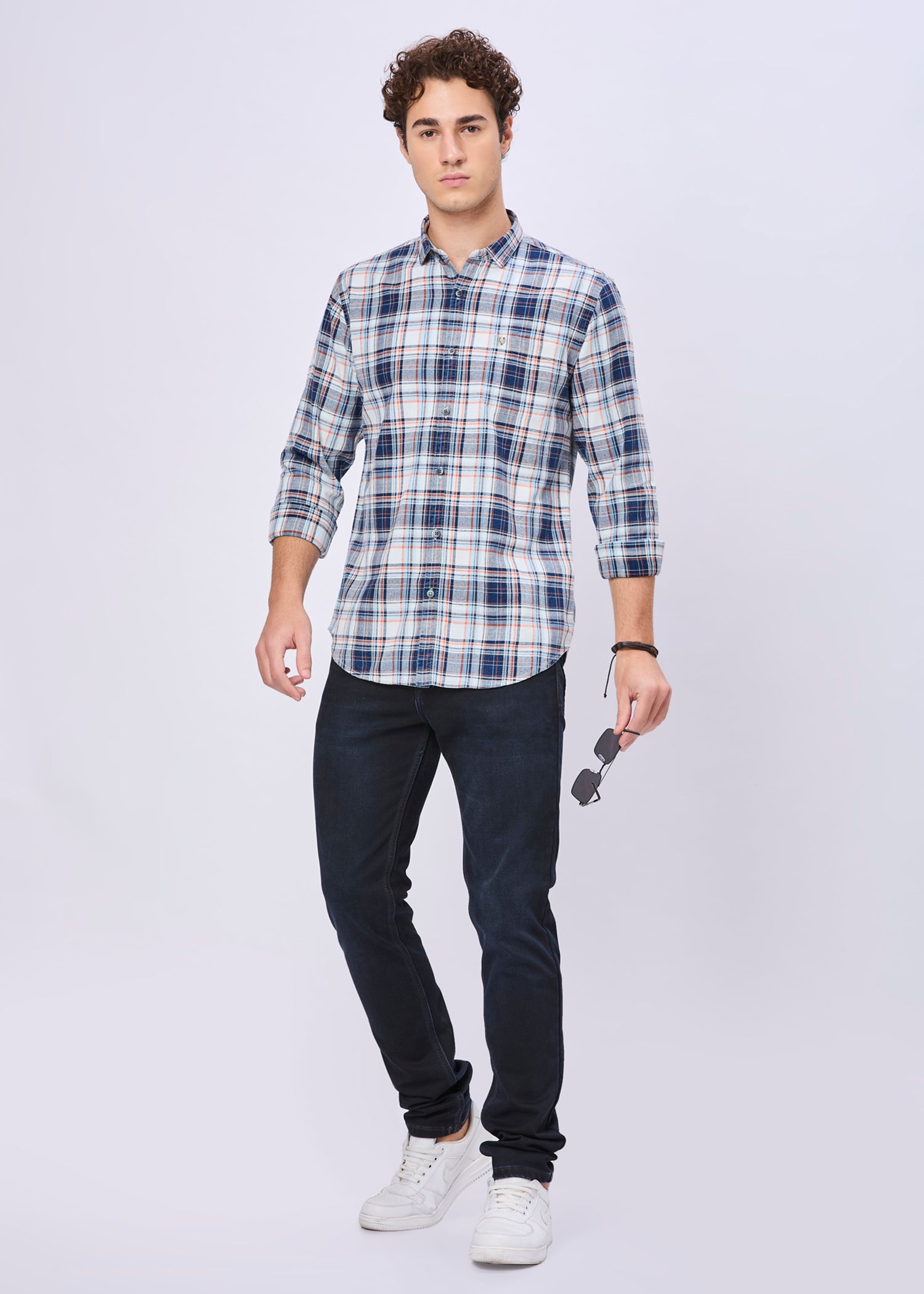 Vagary Checked Full Sleeve Shirt